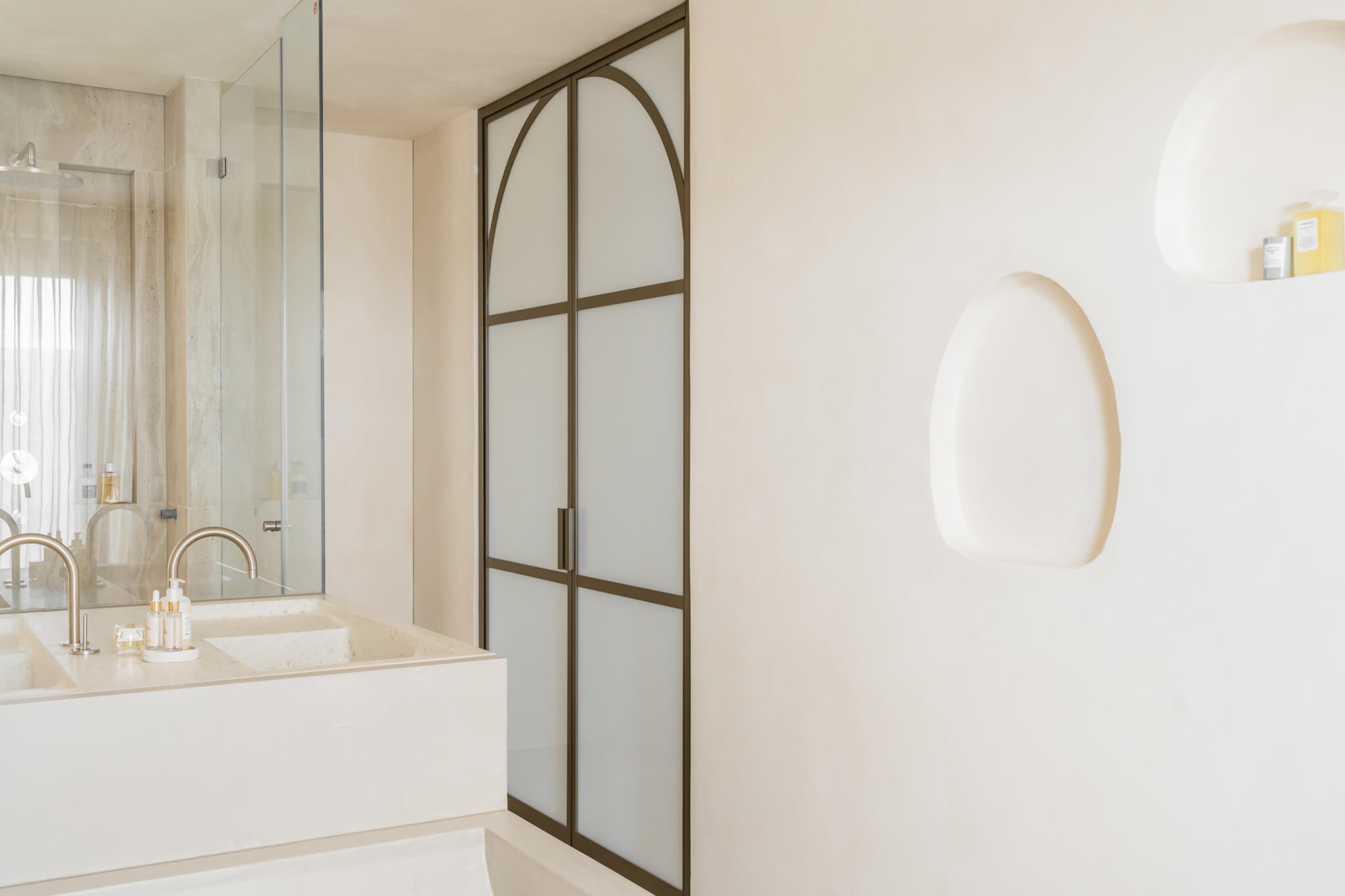 bronzen deur melkglas Casa Kanso gewoongers