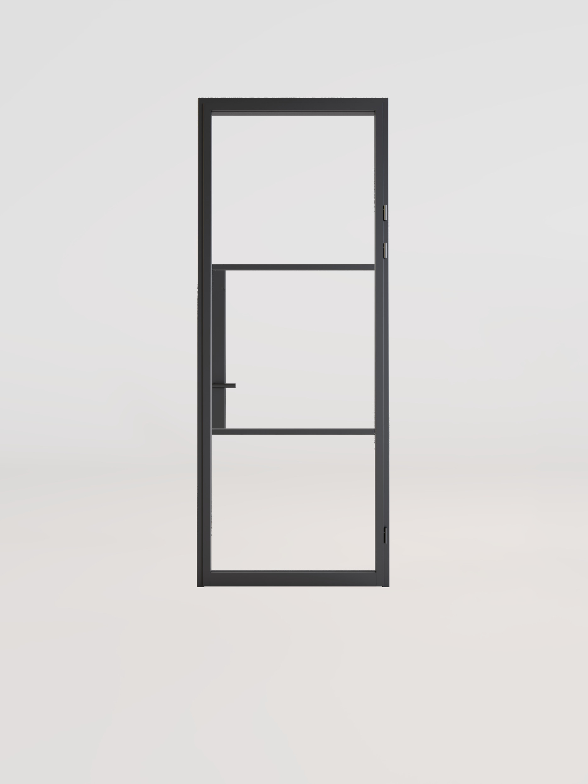 Stalen opdekdeur met kozijn GewoonGers