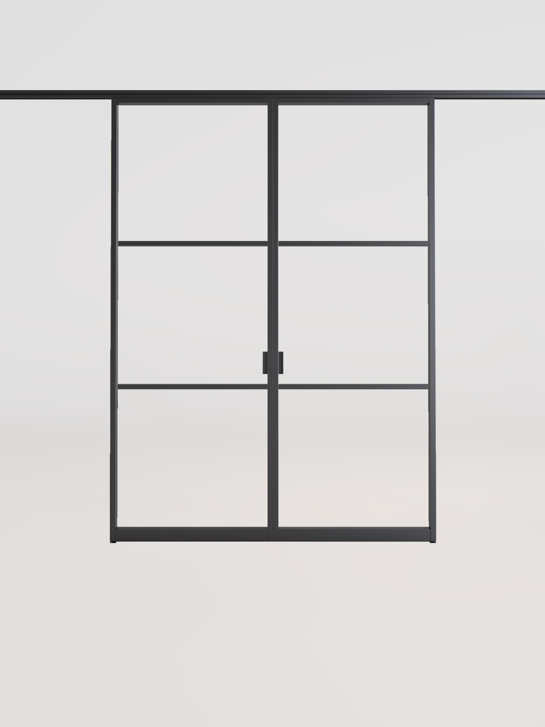 Dubbele stalen schuifdeuren GewoonGers