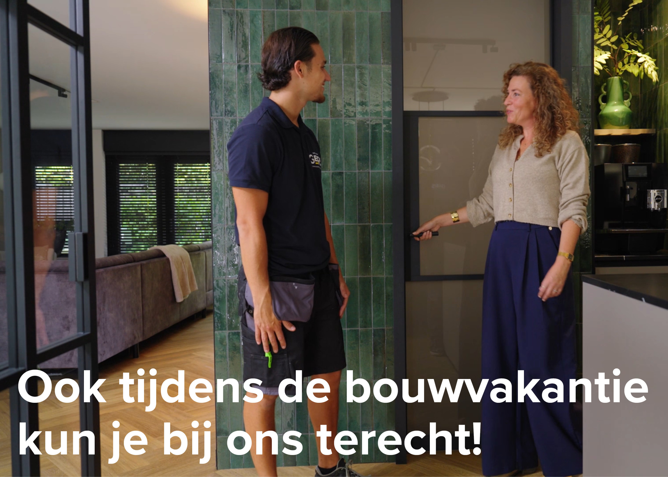 GewoonGers binnendeuren tijdens bouwvakantie open