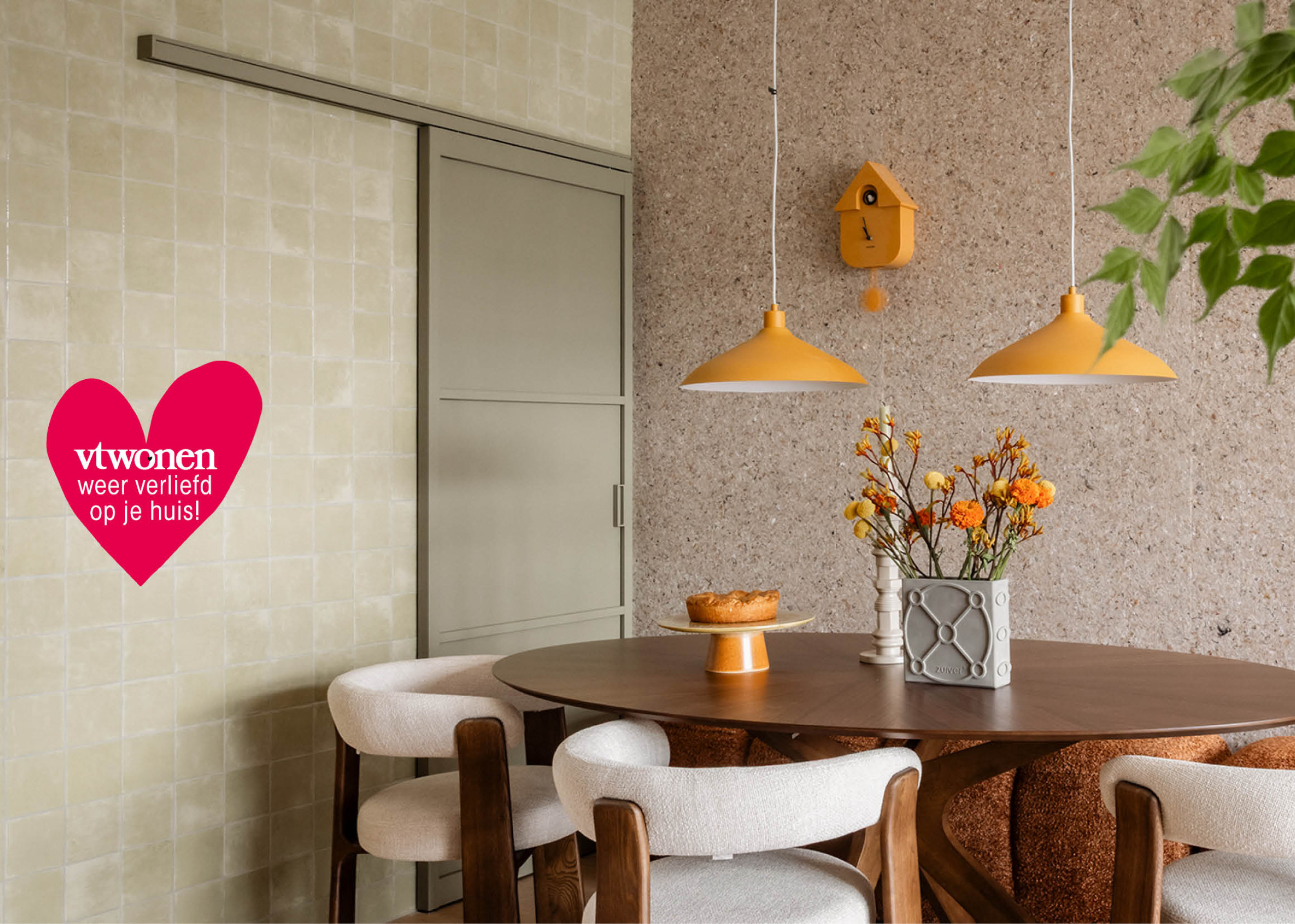 GewoonGers schuifdeur bij vtwonen | groene stalen schuifdeur