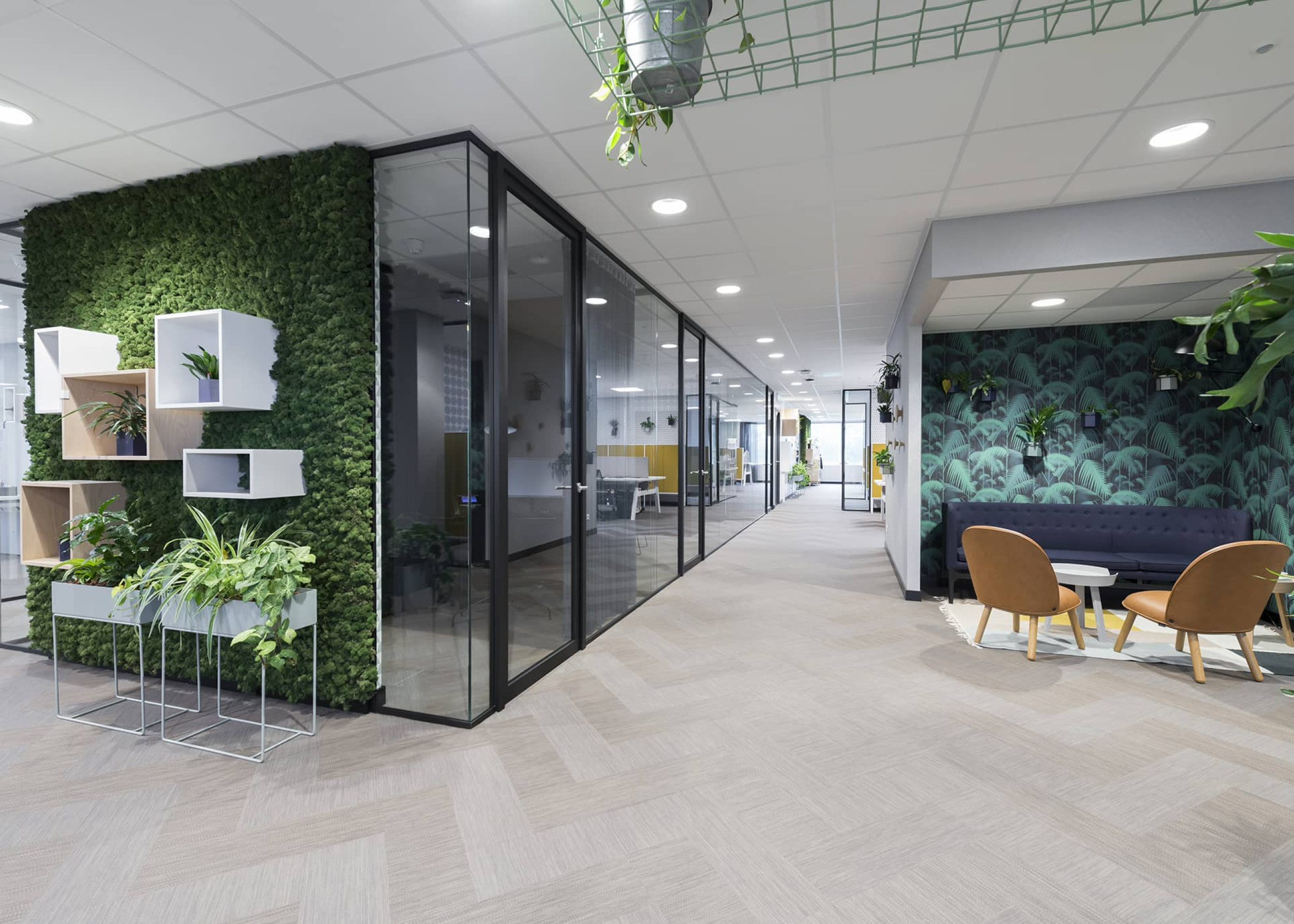 GewoonGers zakelijk kantoorwanden systeemwand glasprofiel