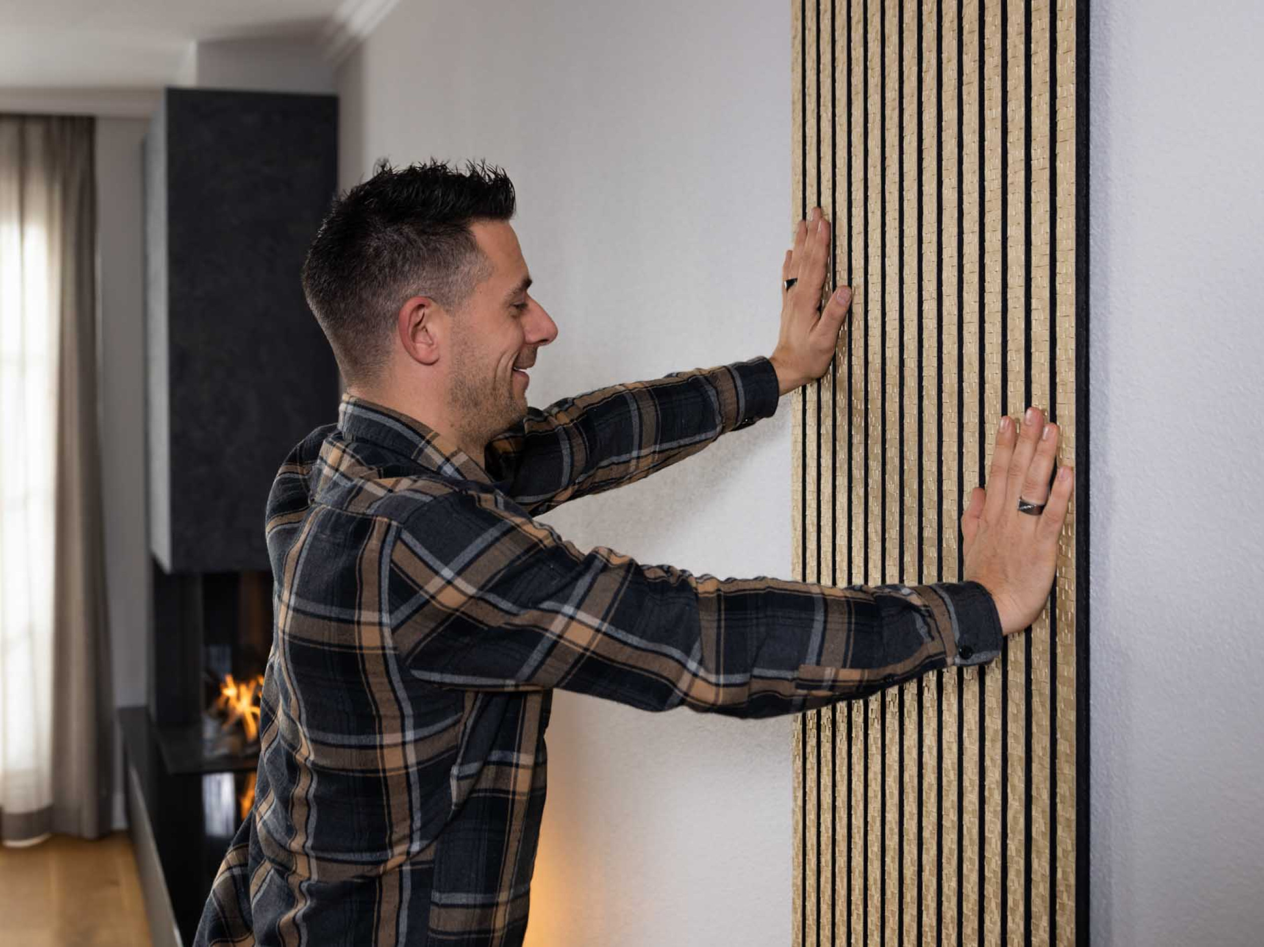 akoestisch paneel PET vilt monteren gewoon gers