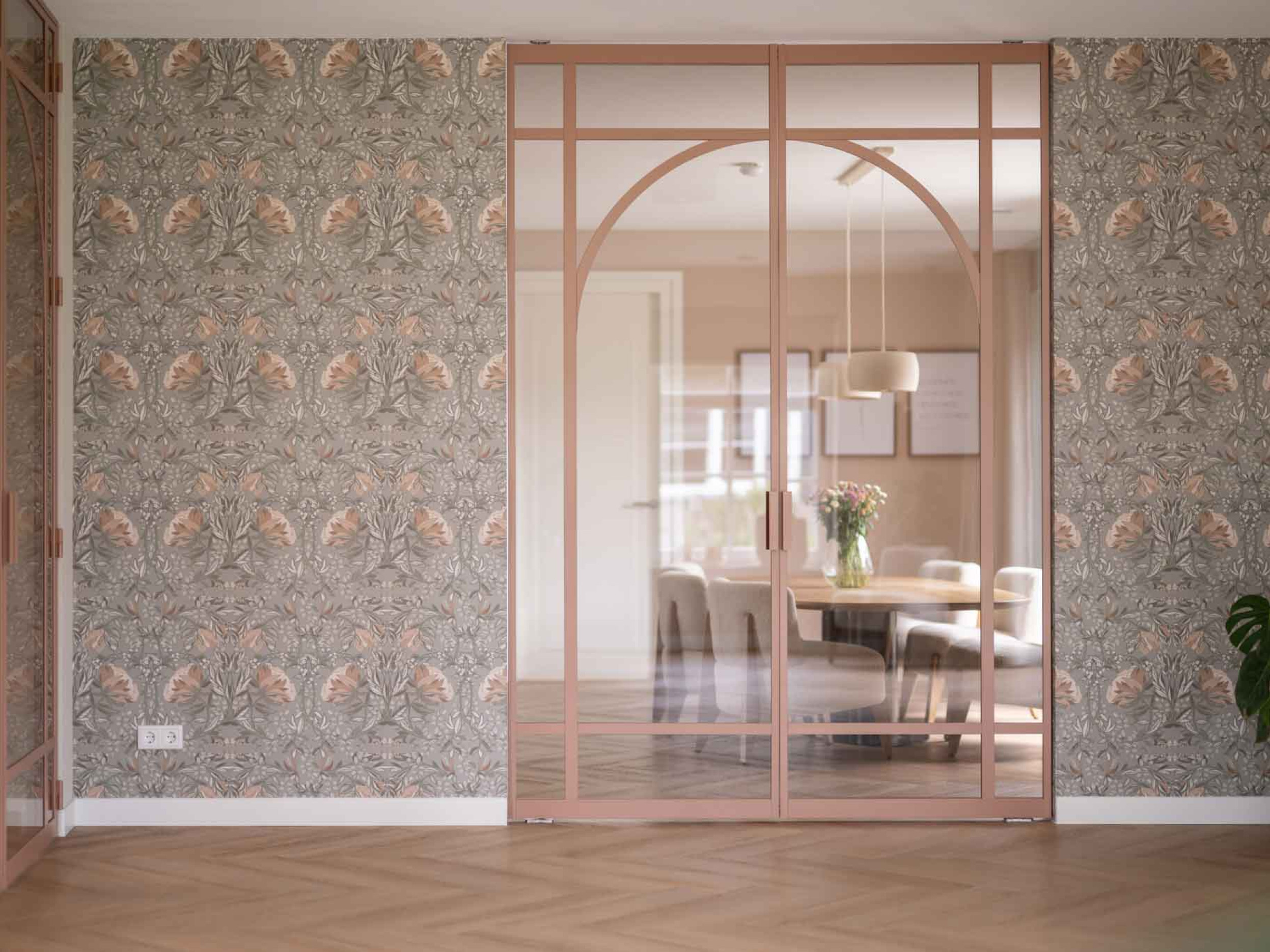 Openslaande dubbele taatsdeur op maat van Gewoon Gers