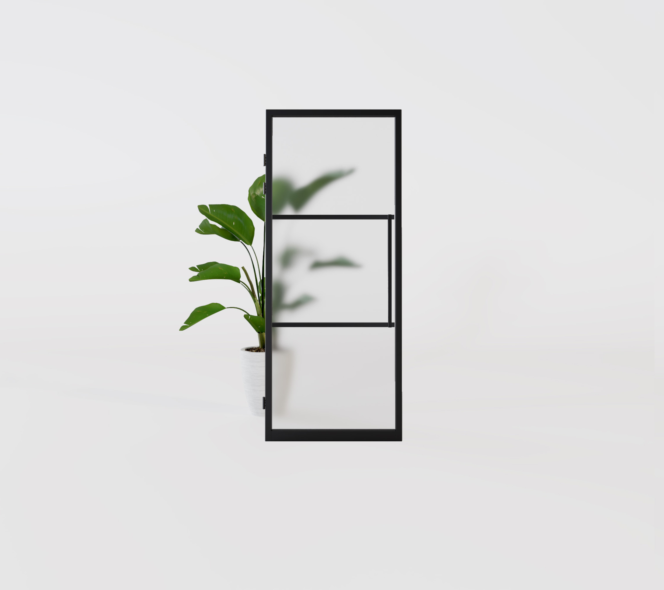 GewoonGers zwarte opdekdeur met korting sample sale