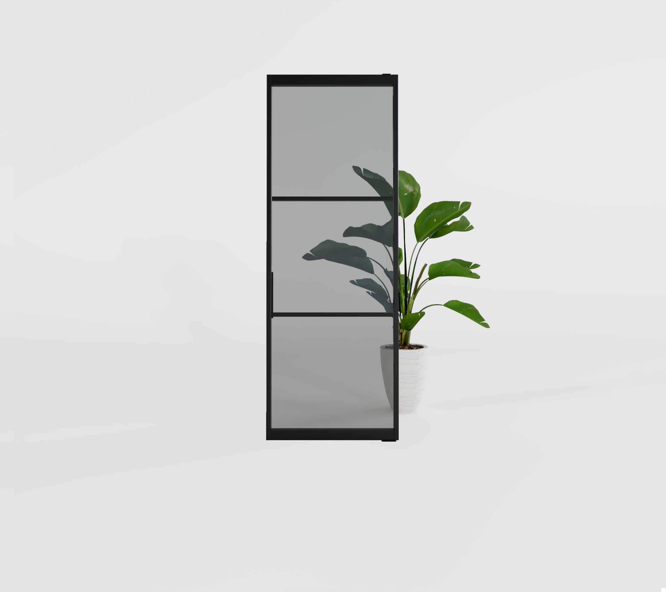 GewoonGers zwarte taatsdeur met rookglas met korting sample sale