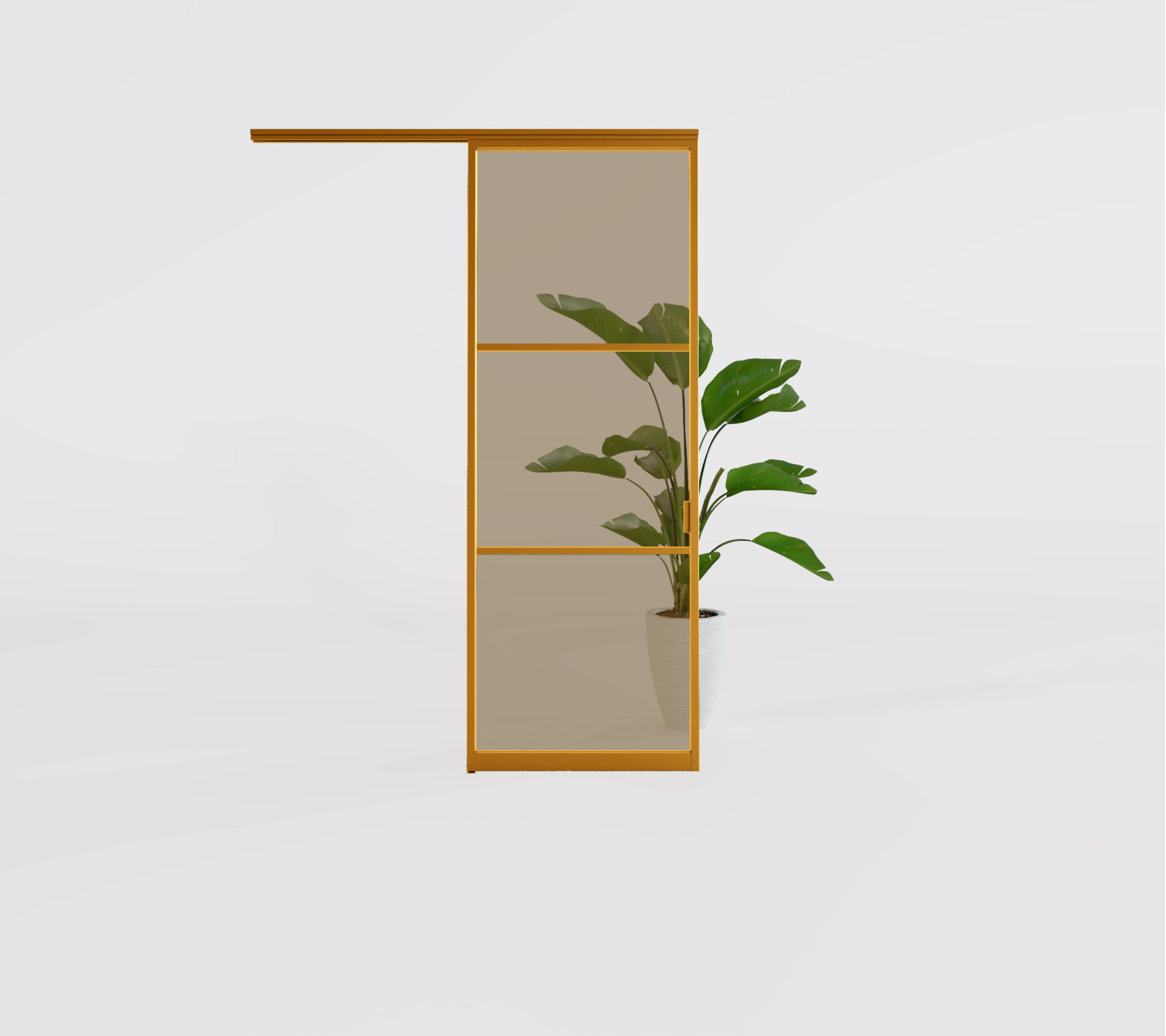 GewoonGers sample sale schuifdeur met brons glas korting