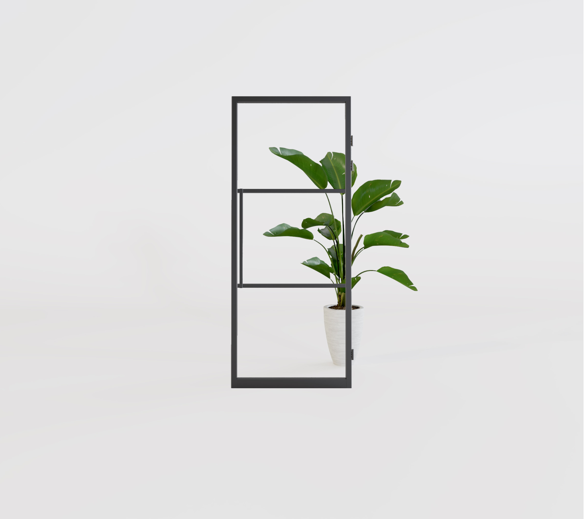 GewoonGers sample sale opdekdeur met korting glas deur