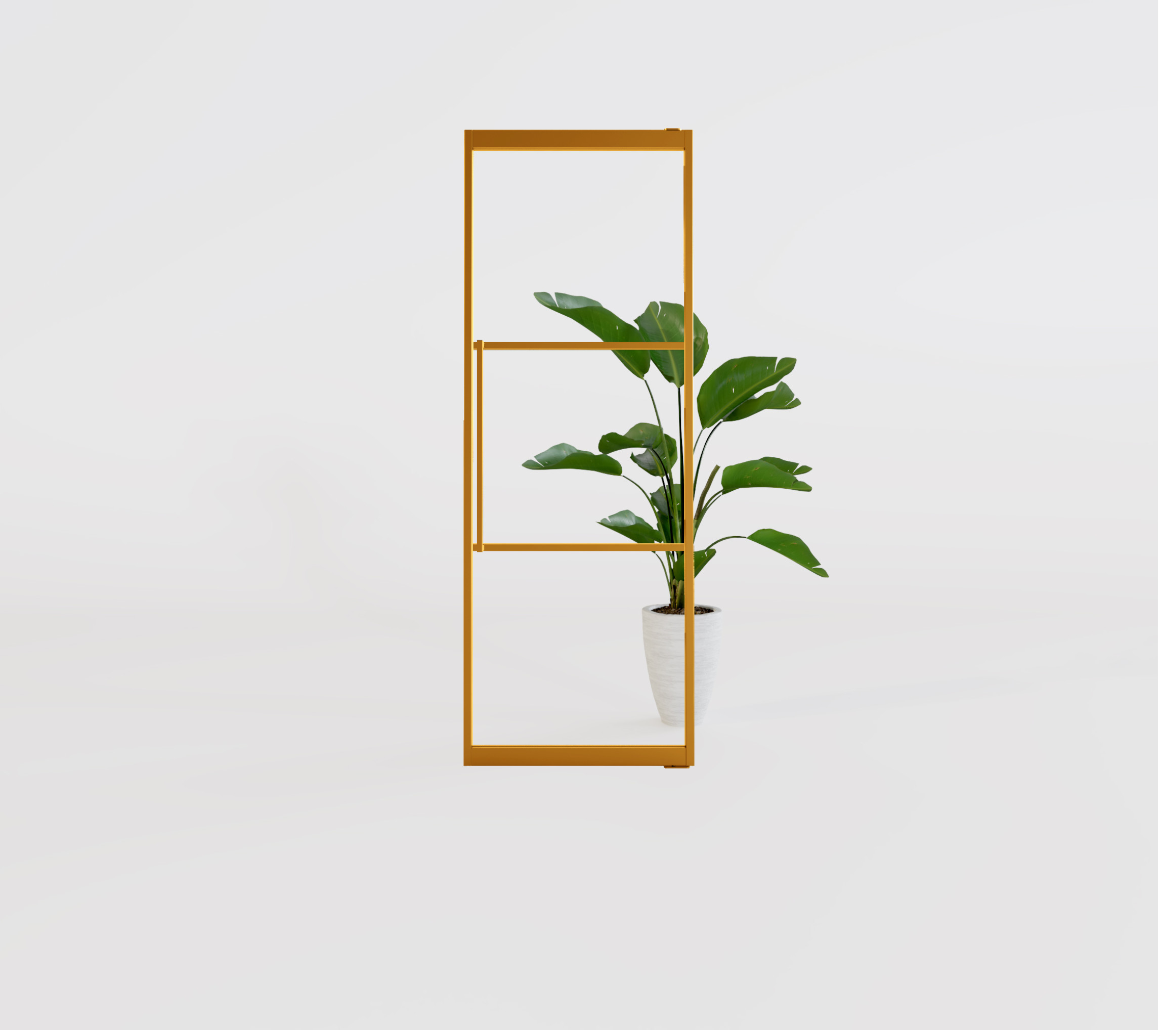 GewoonGers sample sale gouden taatsdeur met korting glas deur