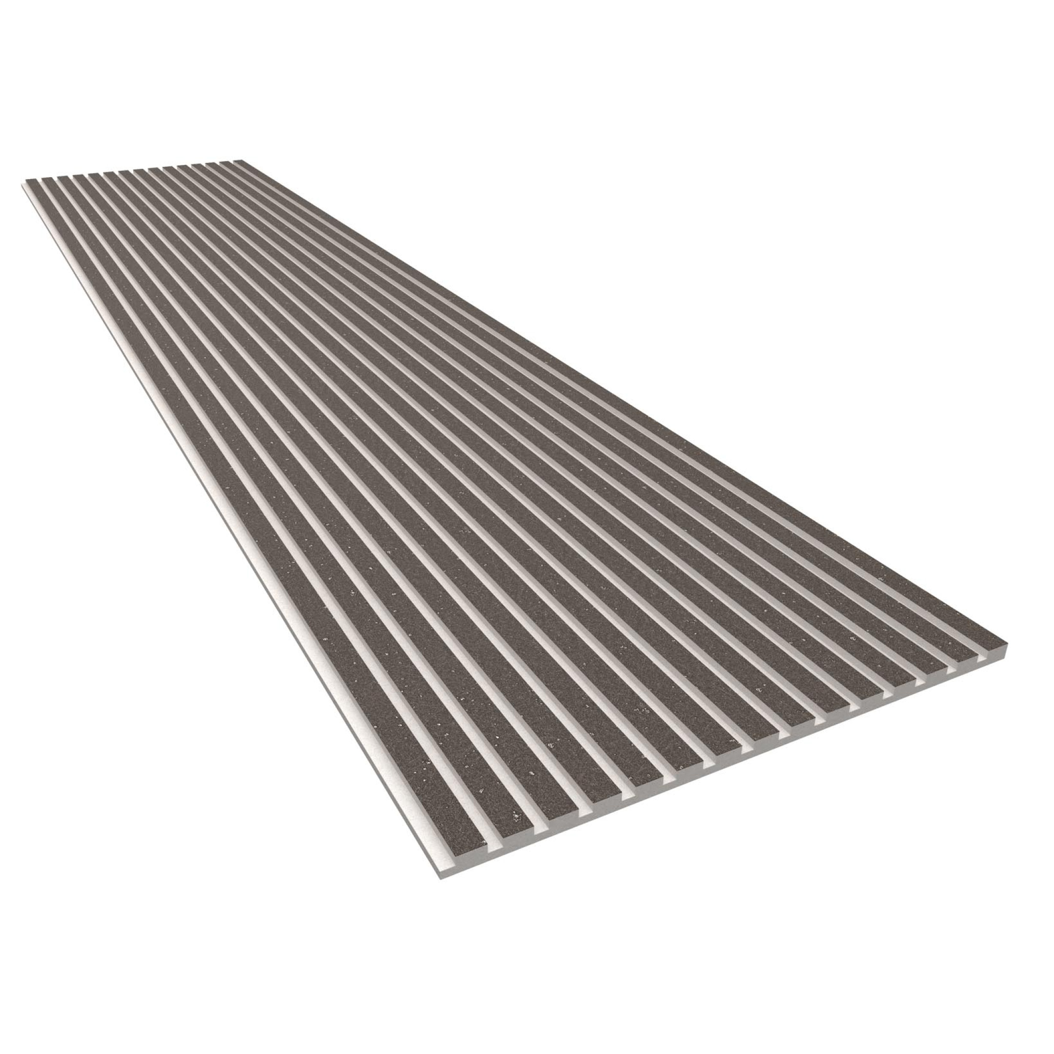 Akoestisch paneel van GewoonGers met beige vilt voor geluiddemping in huis