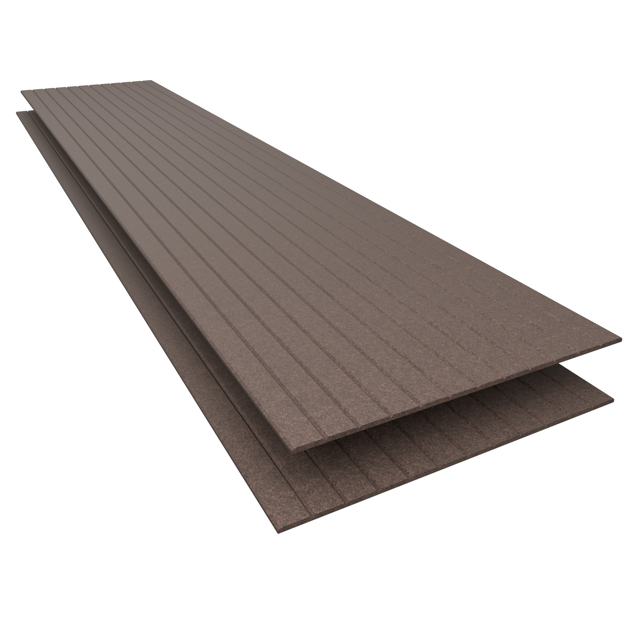 akoestisch paneel van GewoonGers donkerbruin vilt