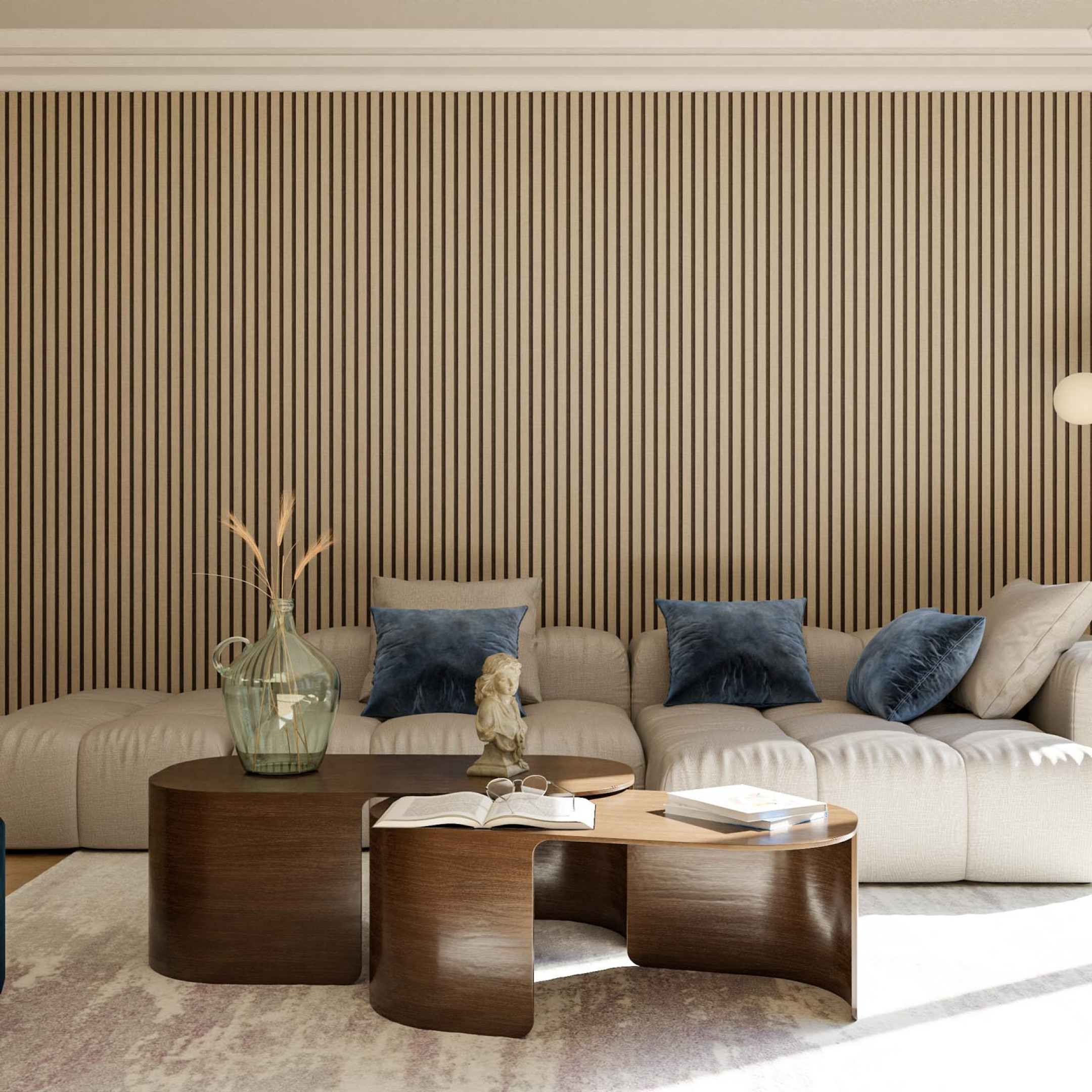 nieuwbouw akoestiek verbeteren interieur met akoestische panelen wandpaneel GewoonGers