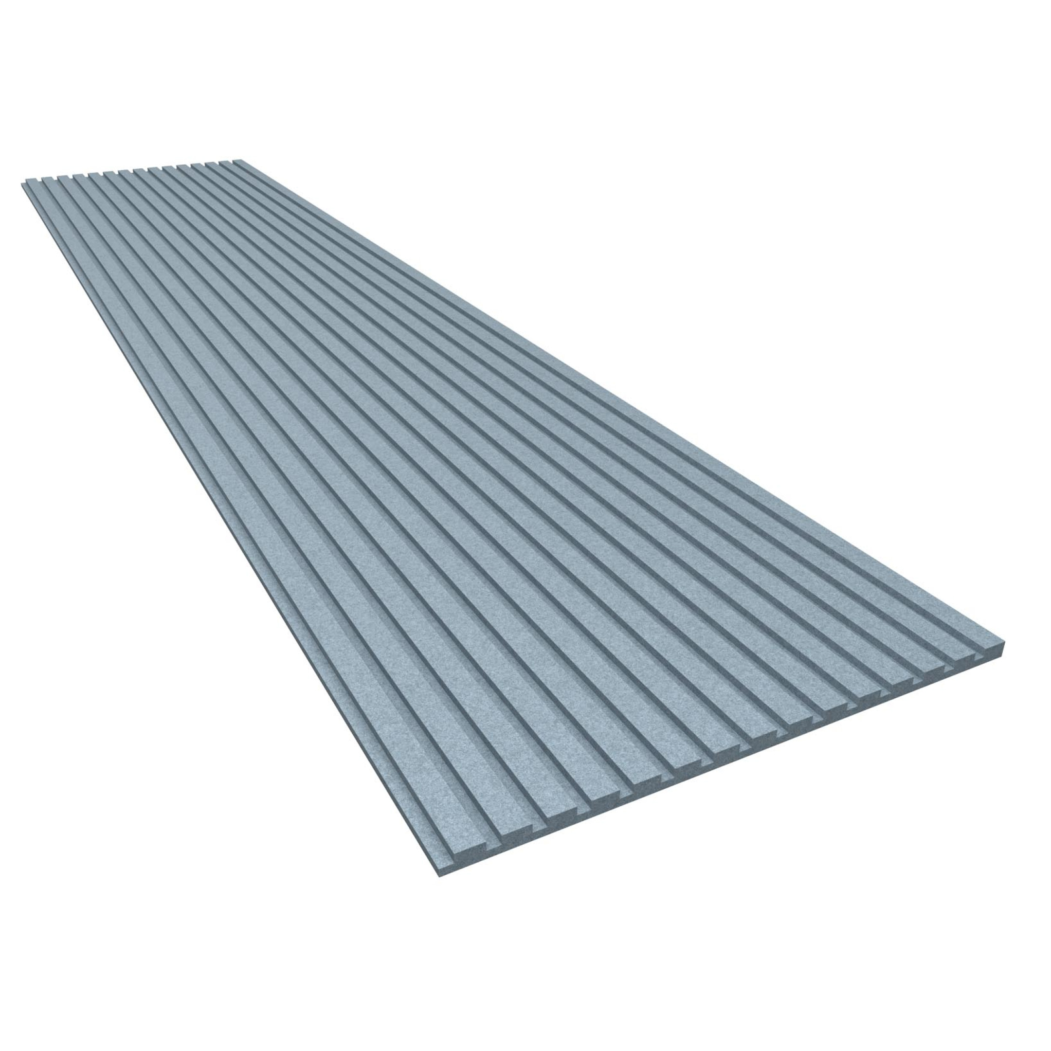 akoestisch paneel van GewoonGers grijsblauw vilt