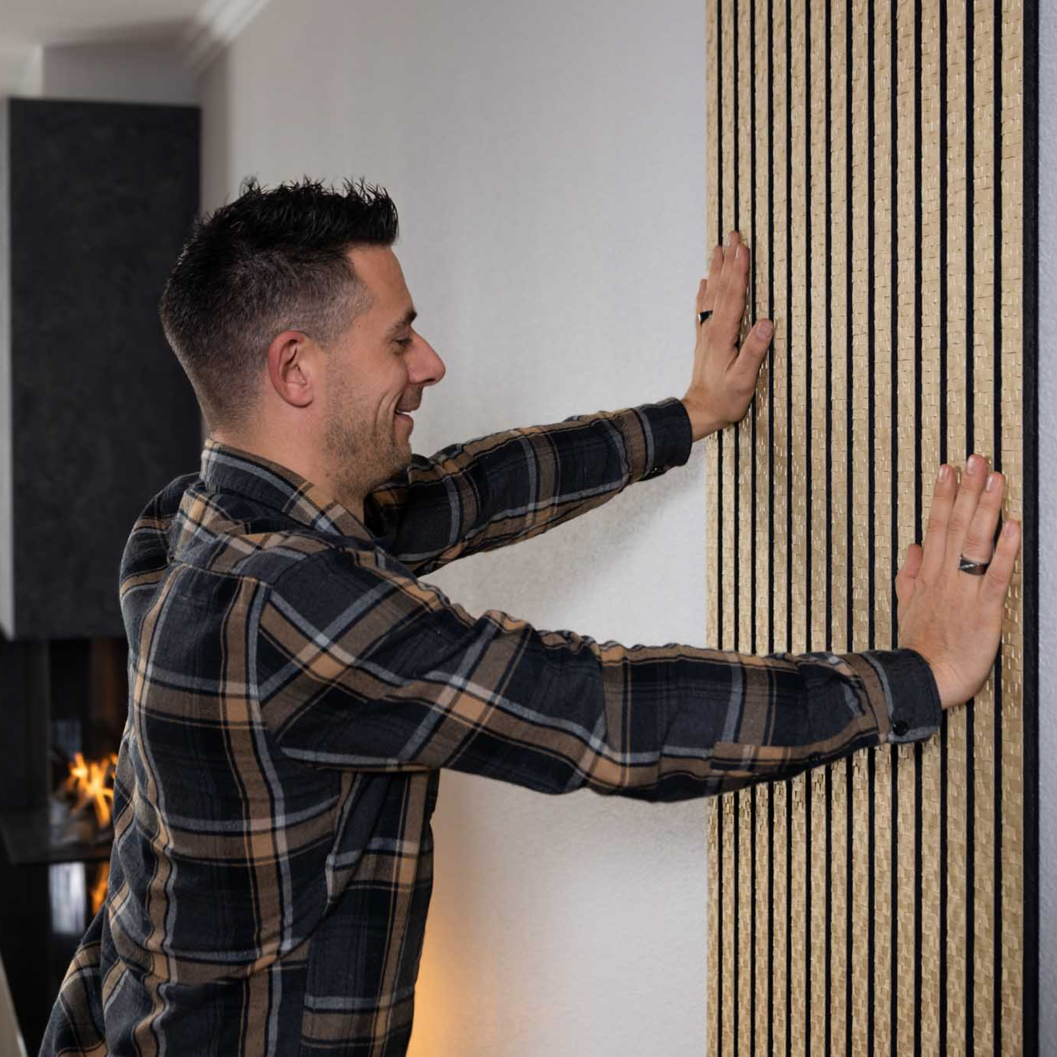 akoestisch paneel PET vilt monteren gewoon gers