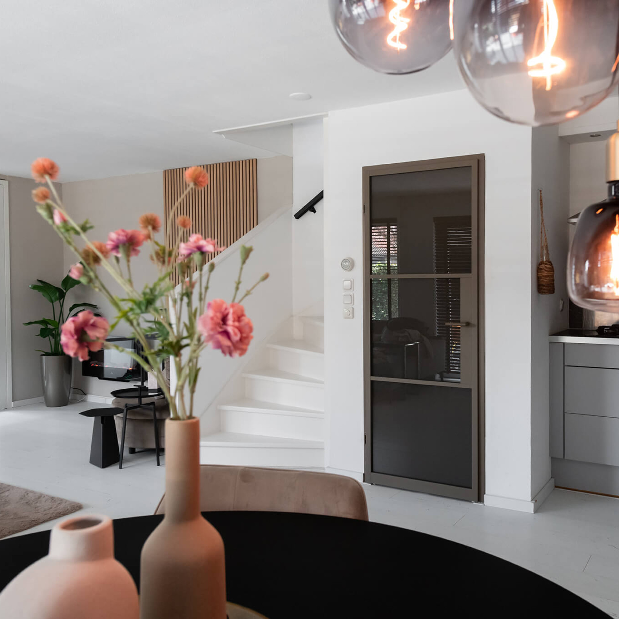 bronzen deur brons rookglas gewoongers