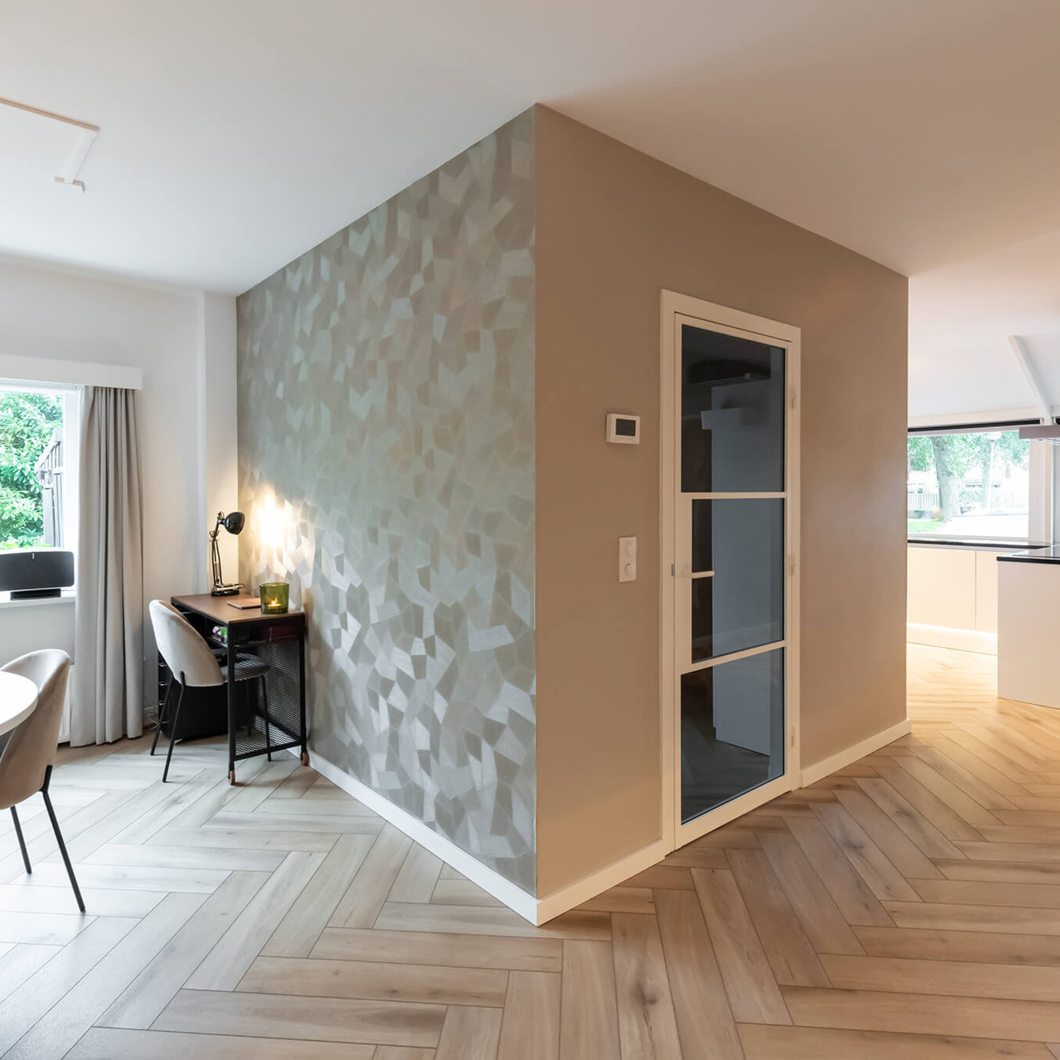 witte deur rookglas gewoongers