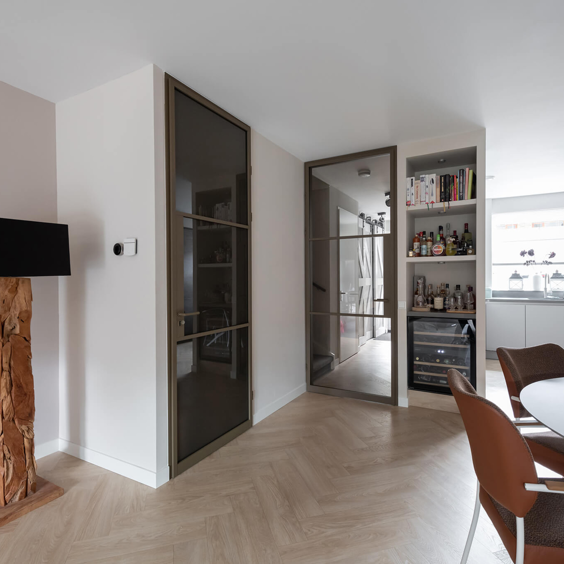 bronzen deur rookglas GewoonGers