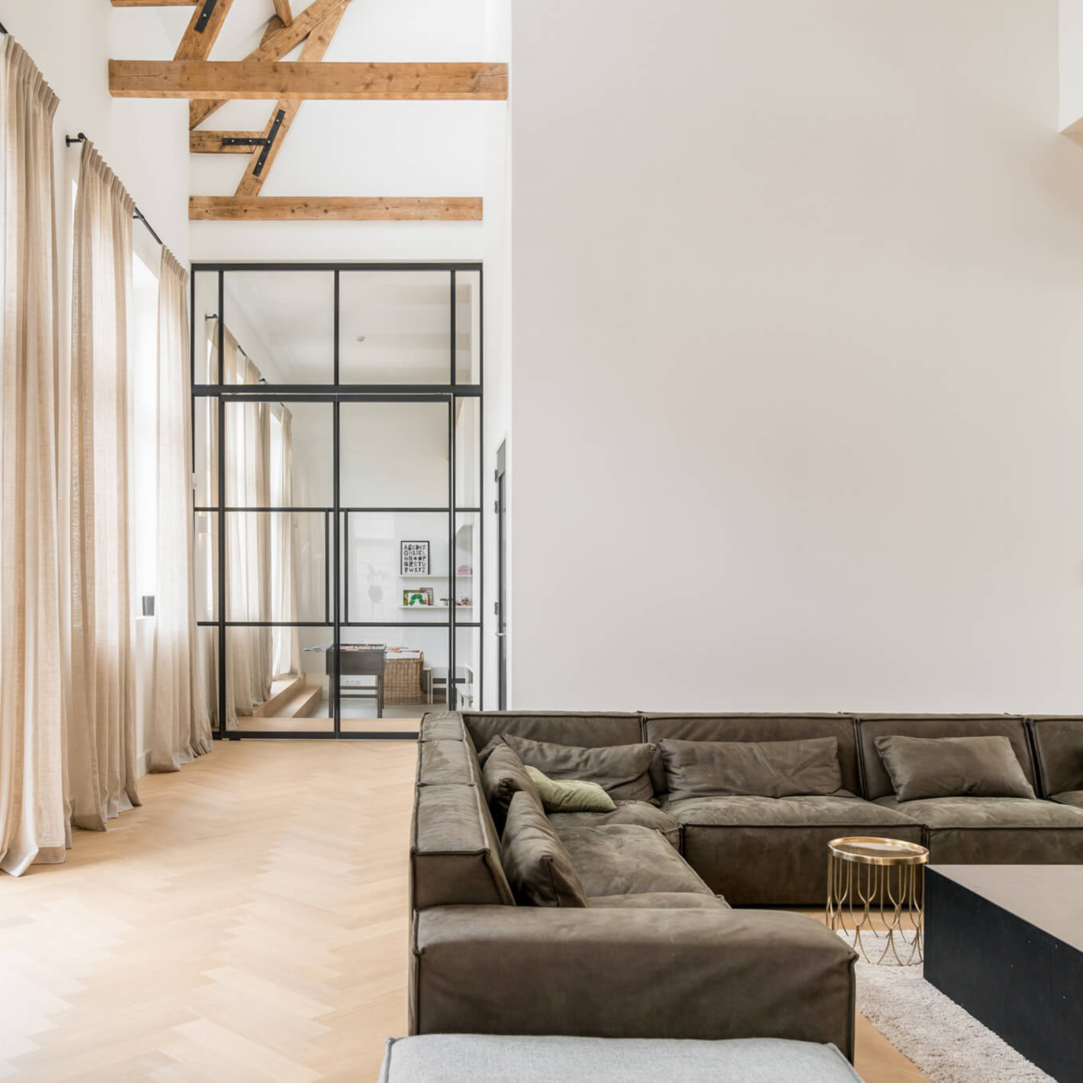 taatsdeur glaswand glazen stalen deur GewoonGers