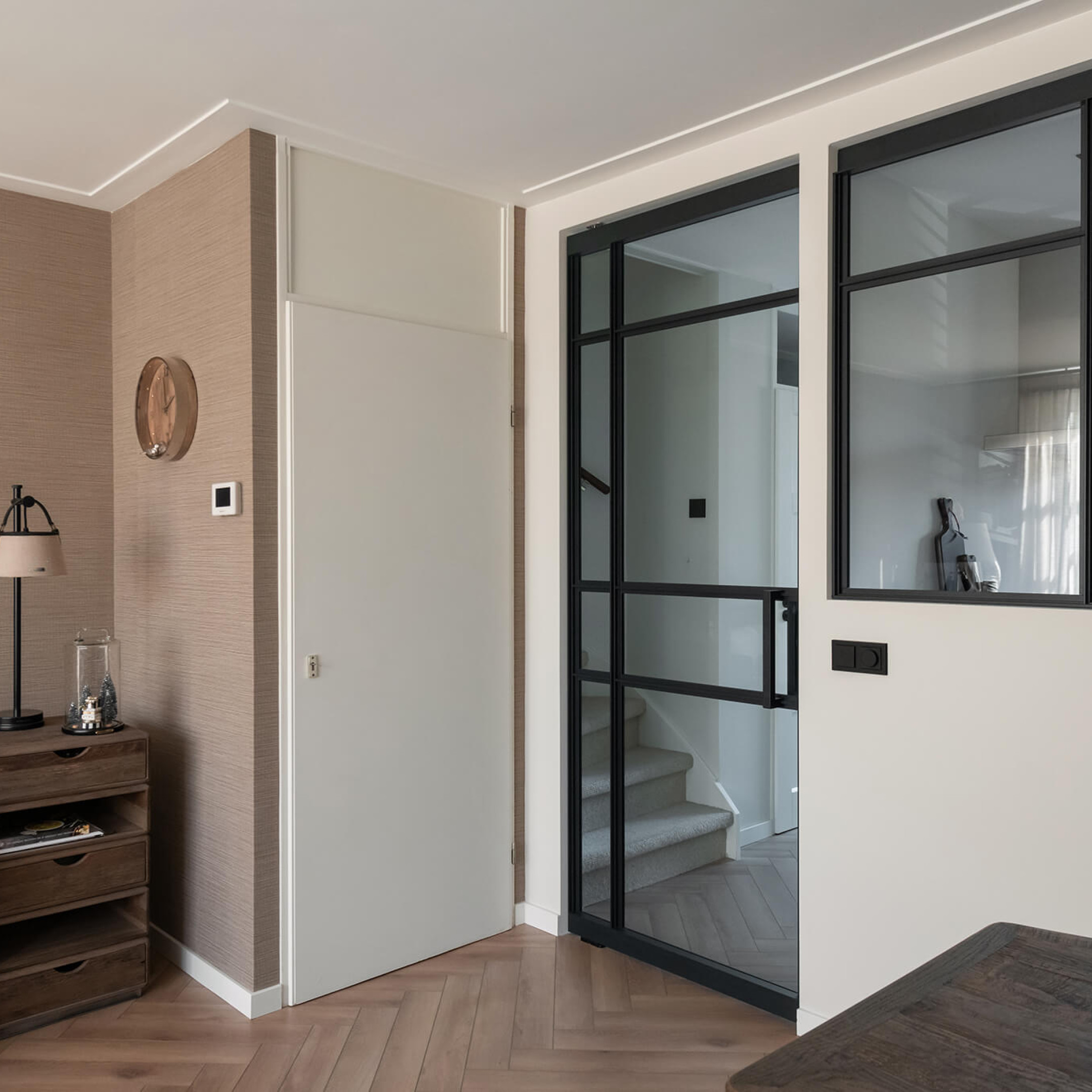 Zwart stalen taatsdeur GewoonGers