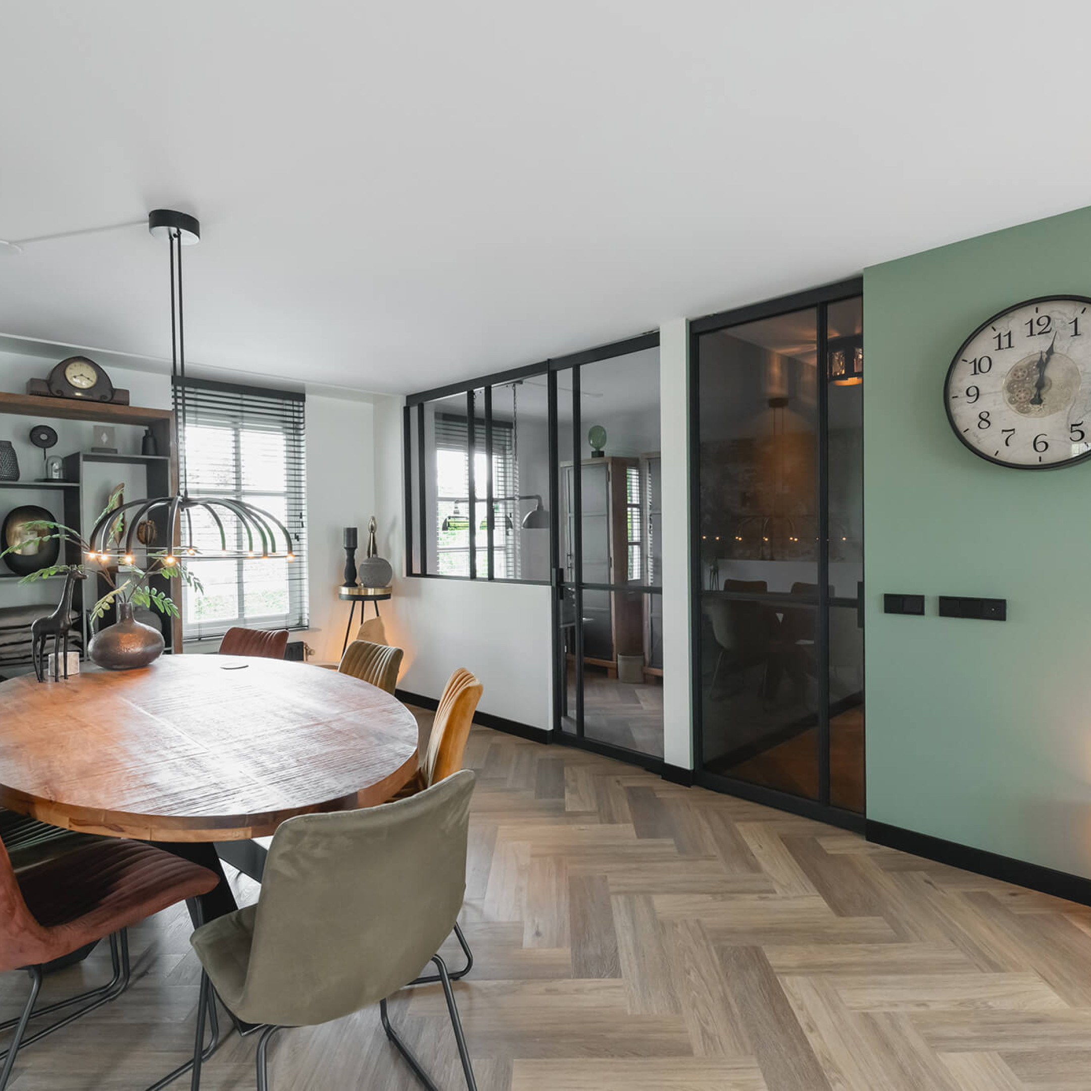 stalen deur met glas GewoonGers