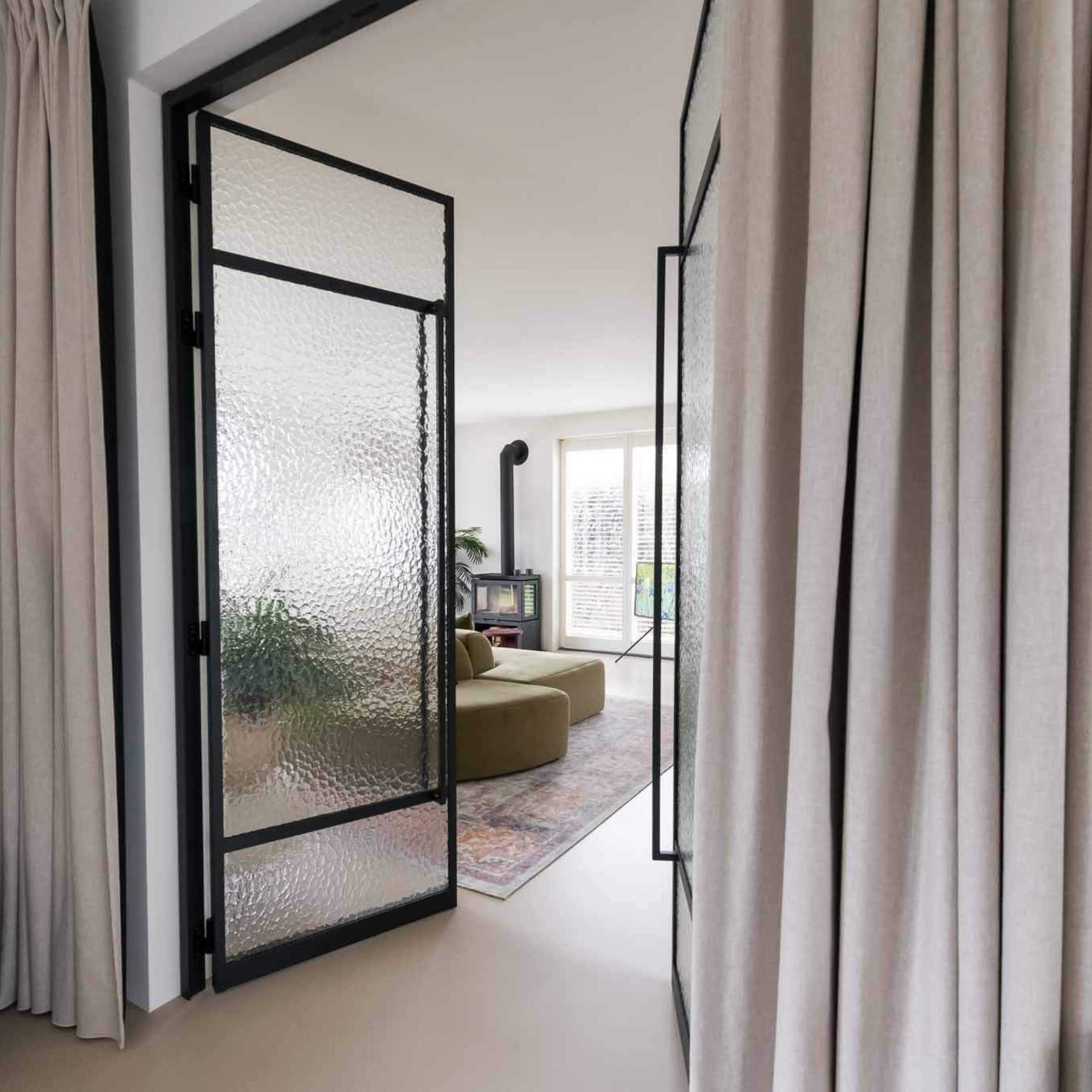 openslaande binnendeur figuurglas GewoonGers