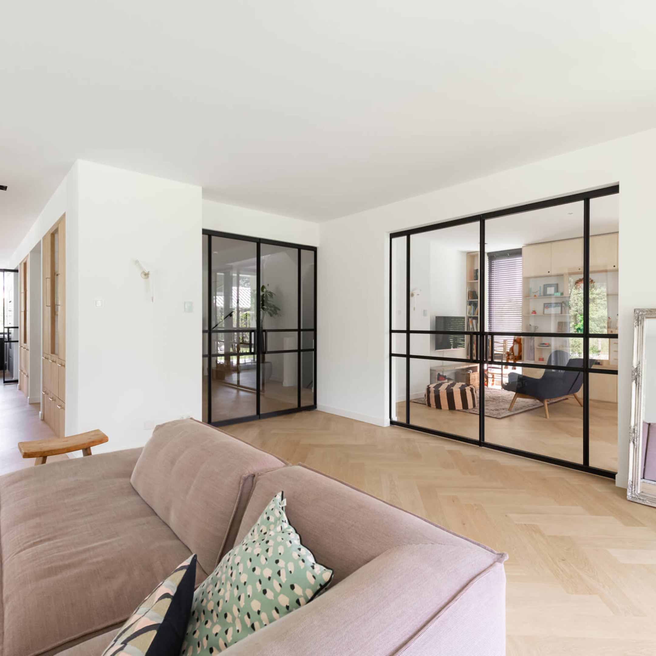 zwarte taatsdeur met glas Gewoon Gers