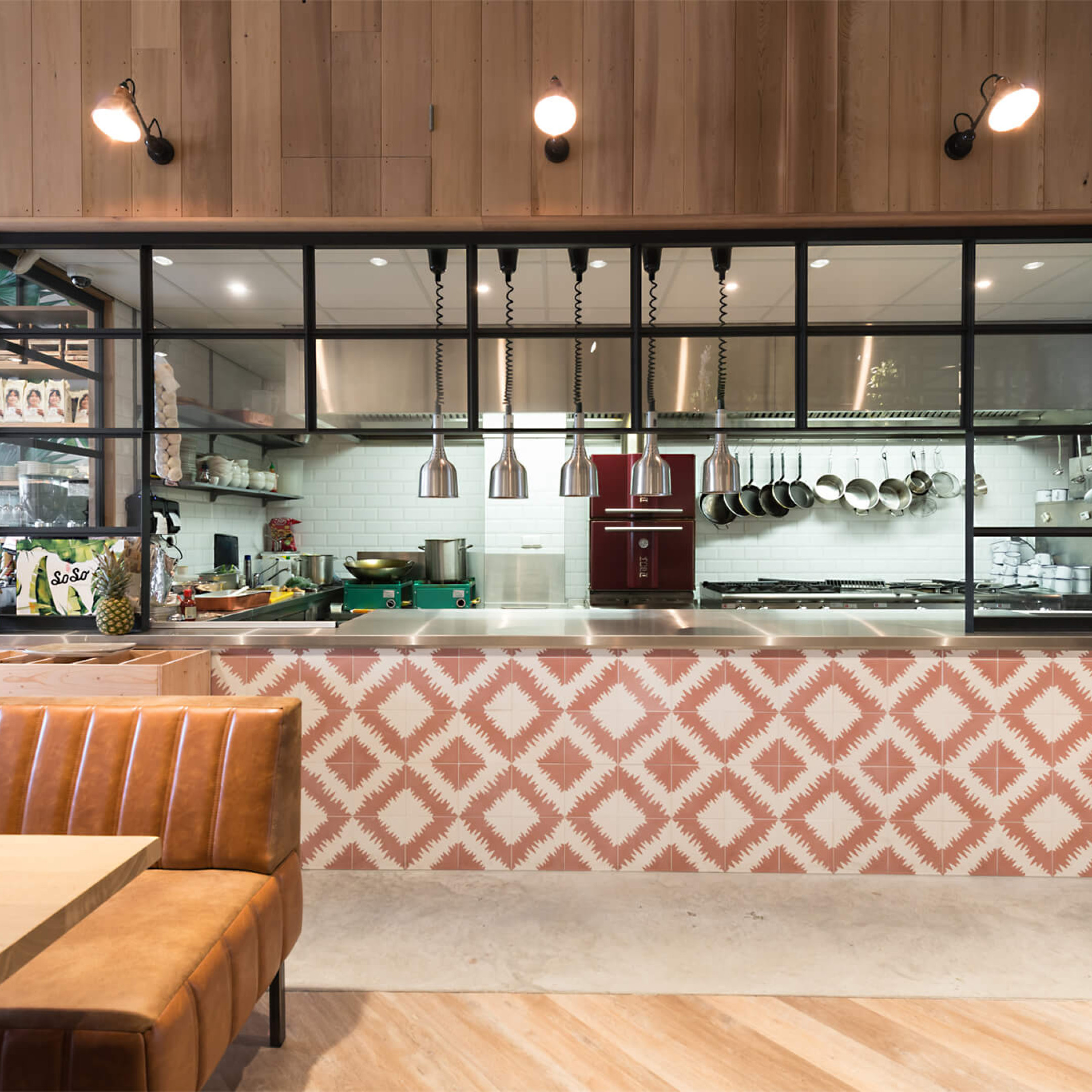 glaswand restaurant GewoonGers