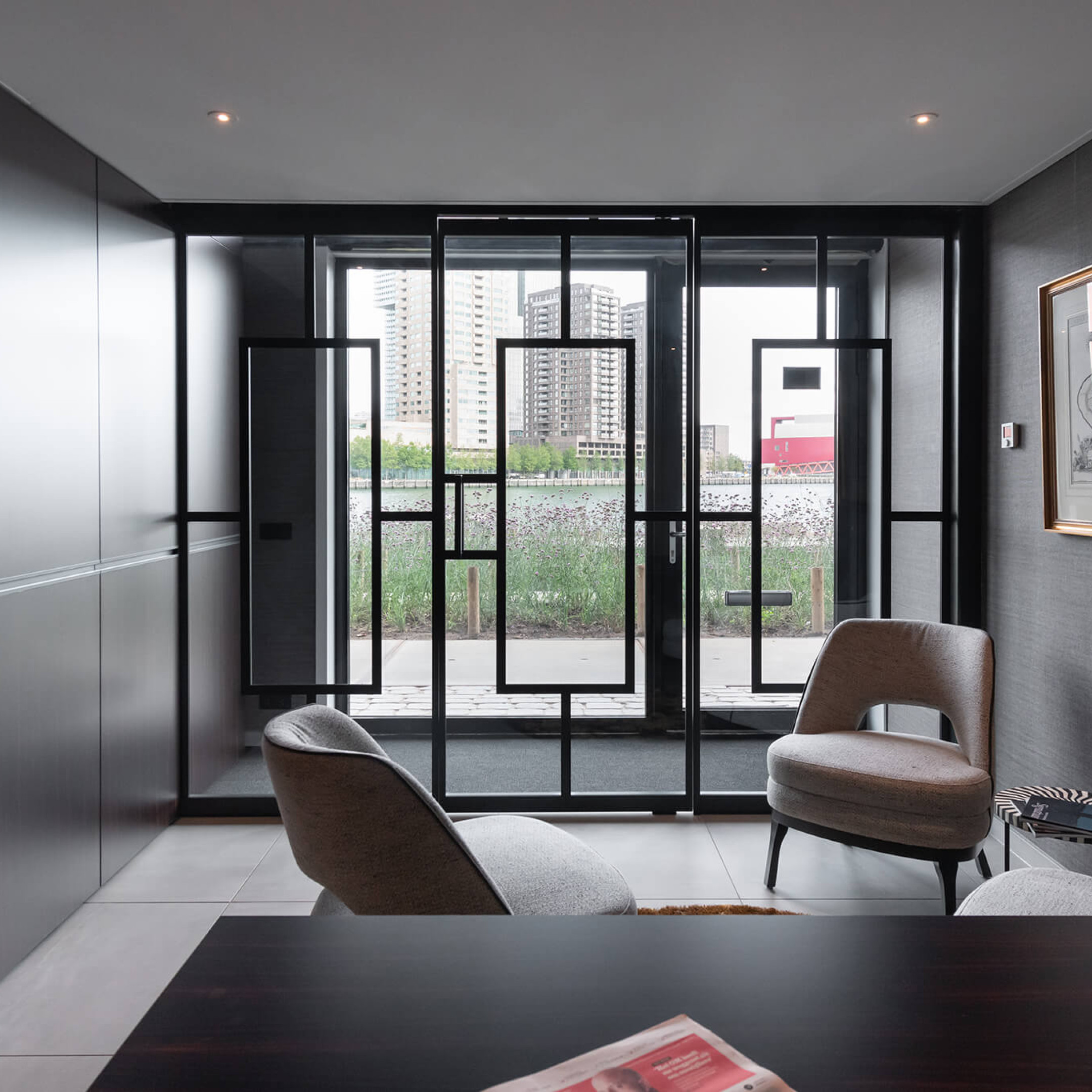 thuiswerken glaswand GewoonGers