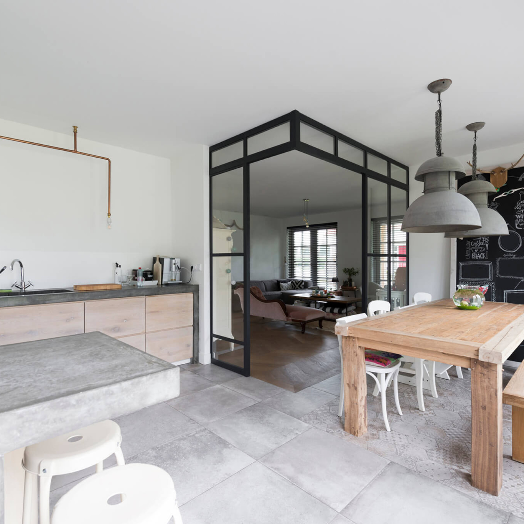 roomdivider keuken design Gewoon Gers