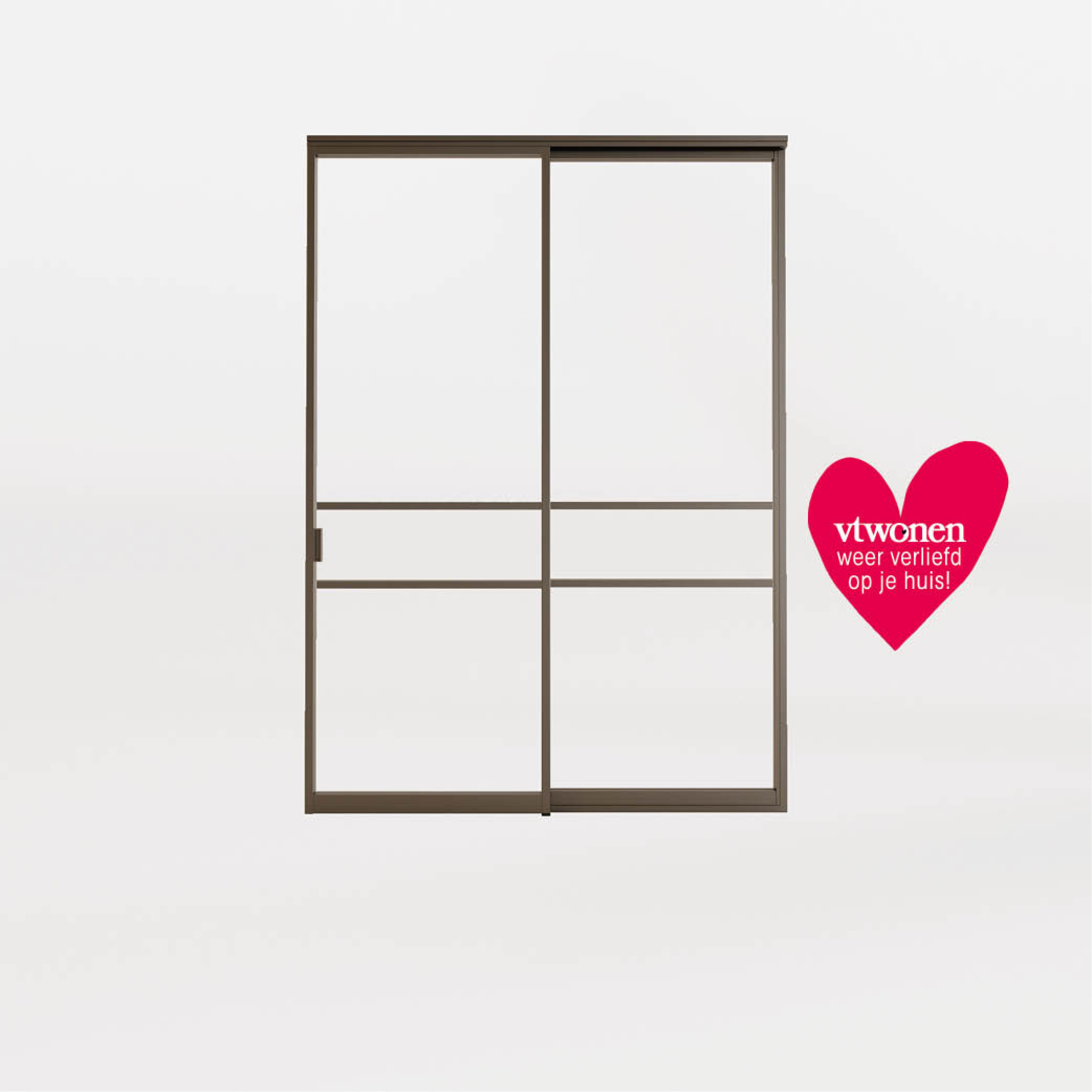 vtwonen wvojh bronzen deur van GewoonGers