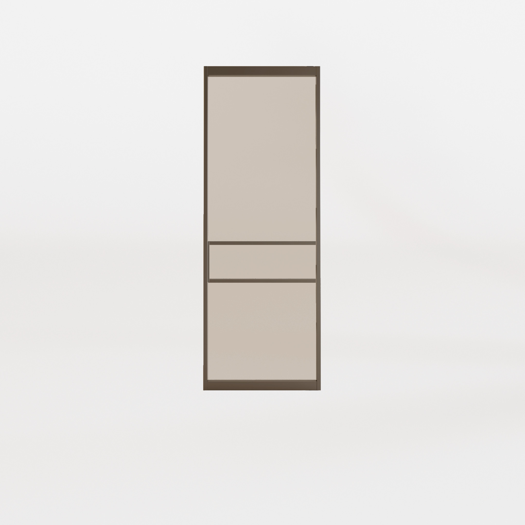 vtwonen wvojh bronzen deur van GewoonGers met brons matglas