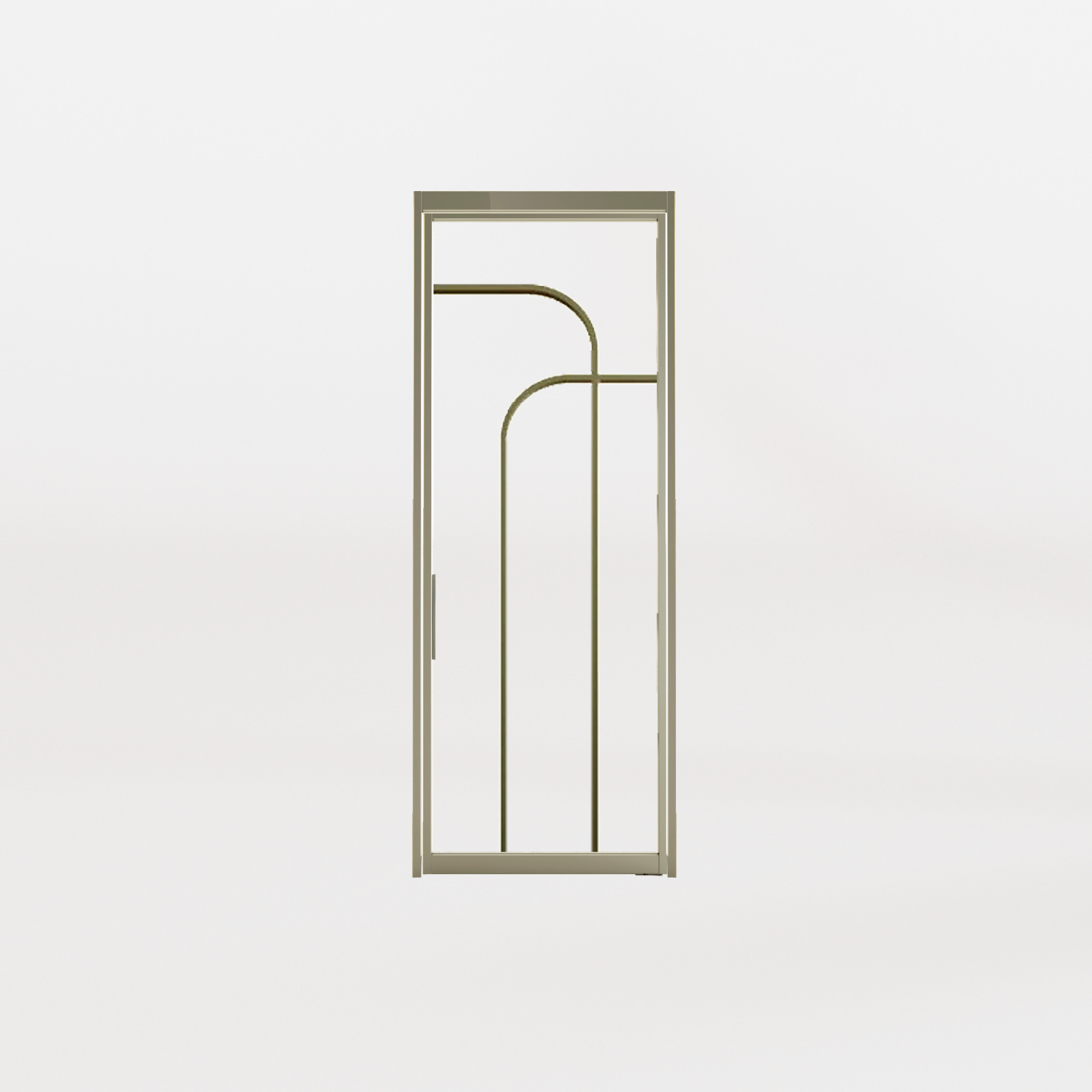 Gekleurde stalen deur scharnierdeur op maat van GewoonGers