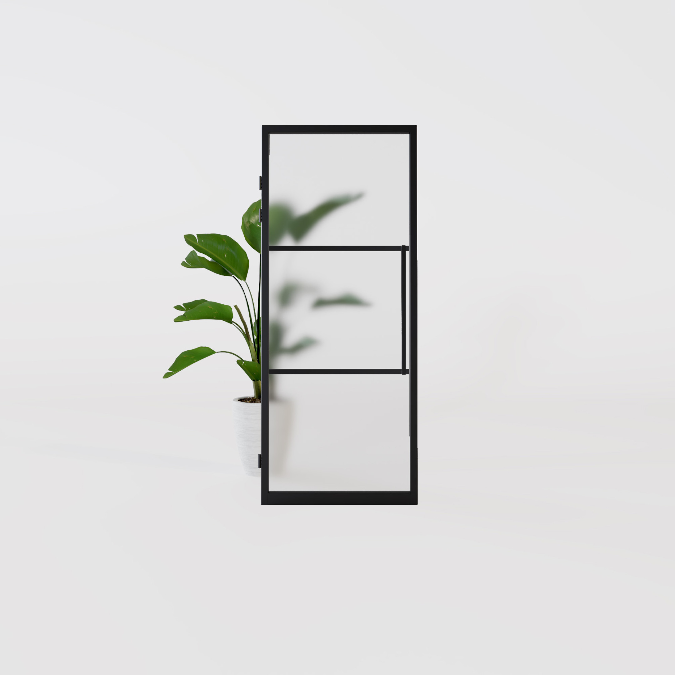 GewoonGers zwarte opdekdeur met korting sample sale