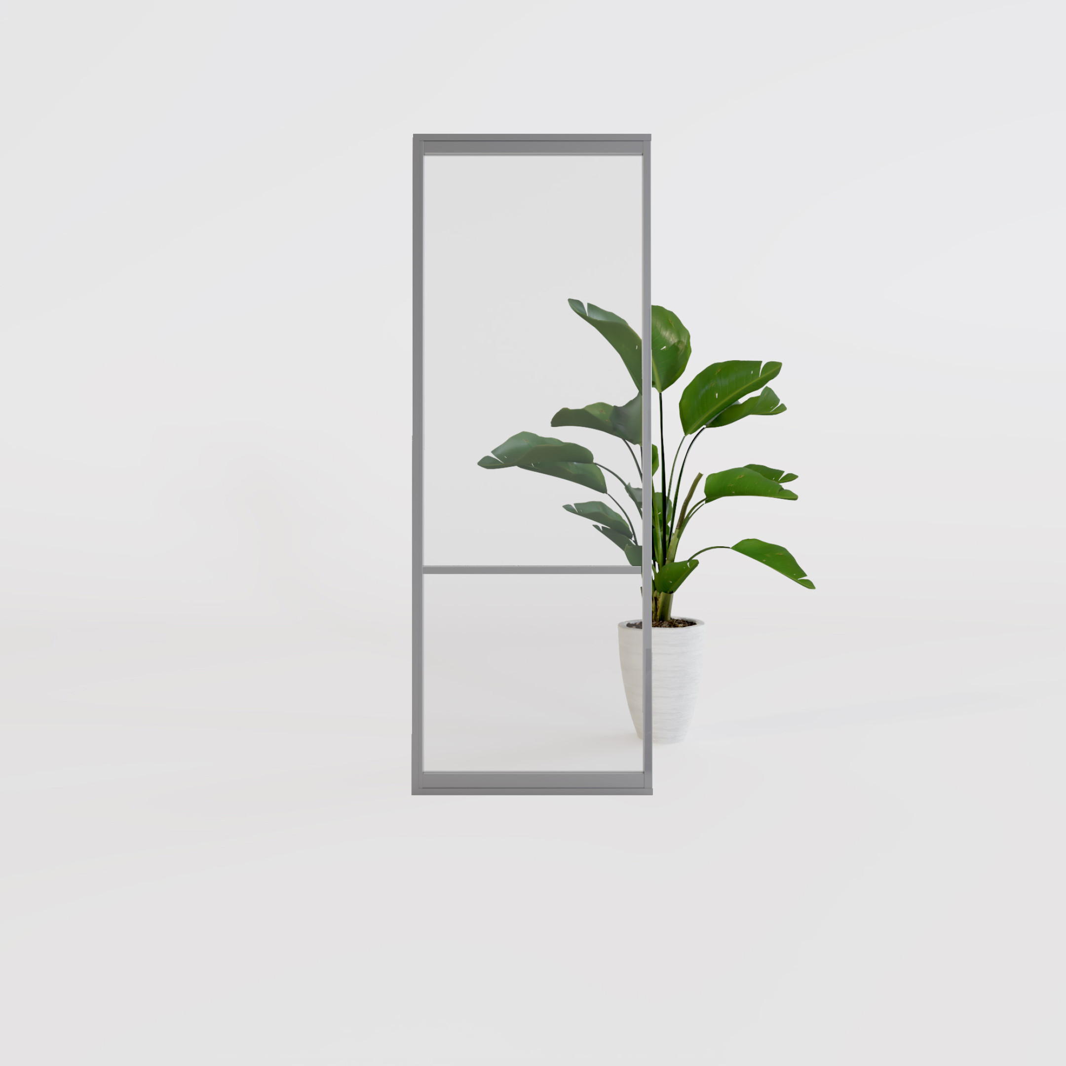 glazen wand met korting bij GewoonGers sample sale