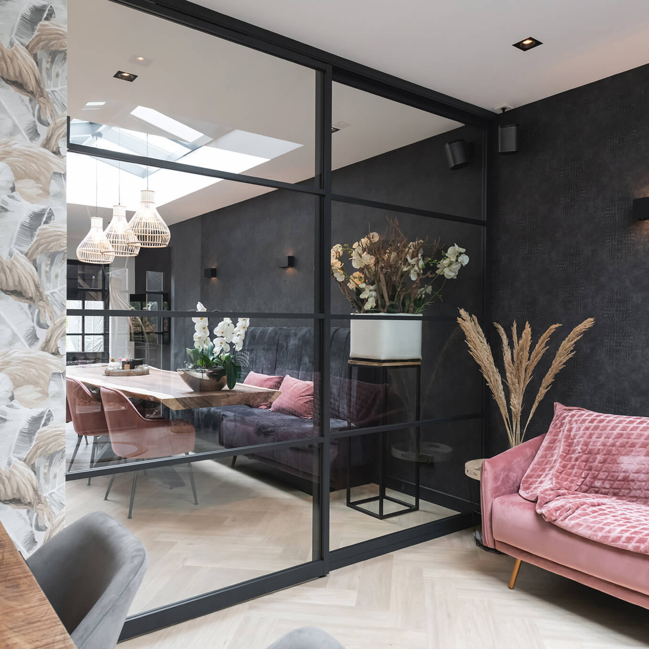 stalen schuifwand gewoongers