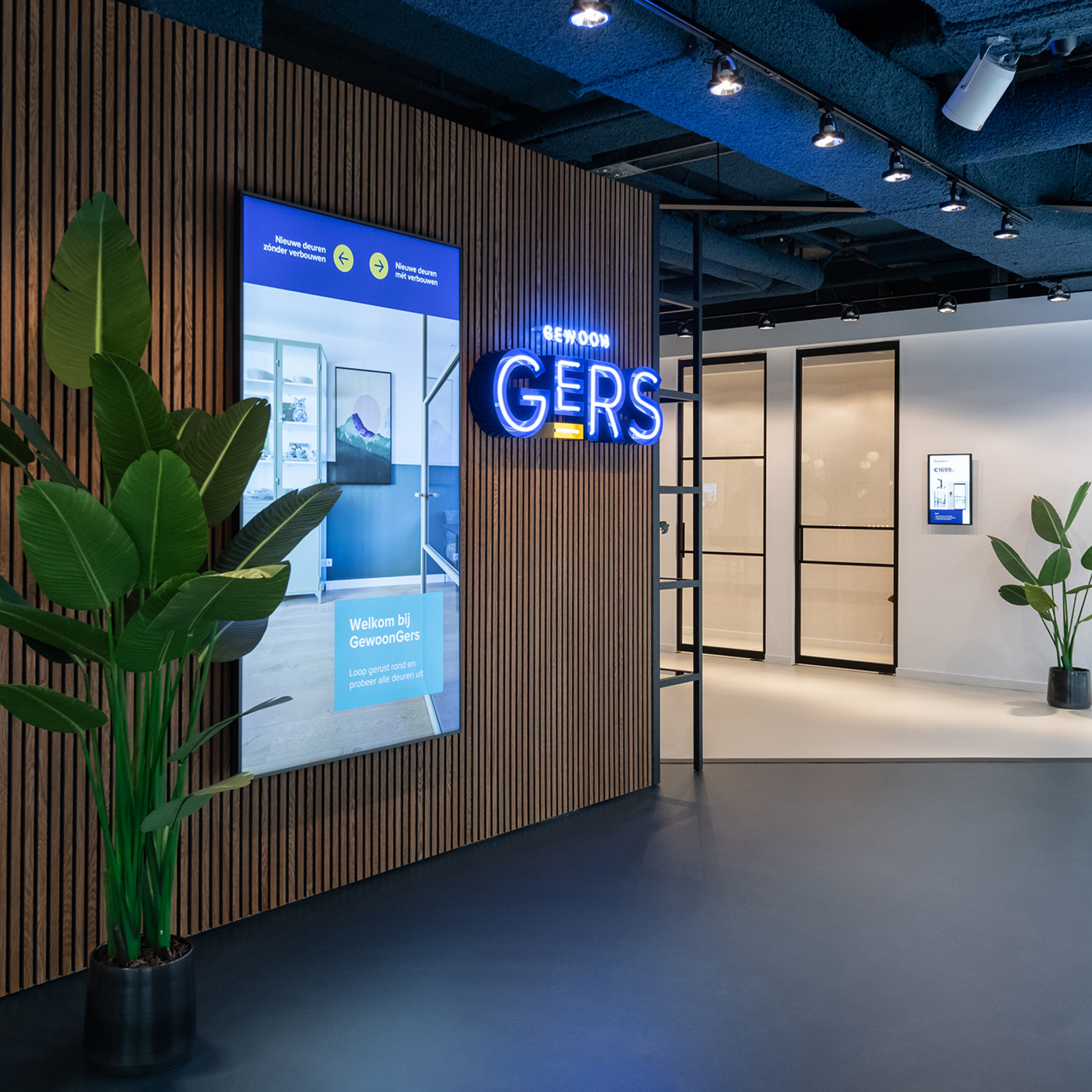 GewoonGers showroom gers deuren en wanden Woonmall Villa ArenA Amsterdam