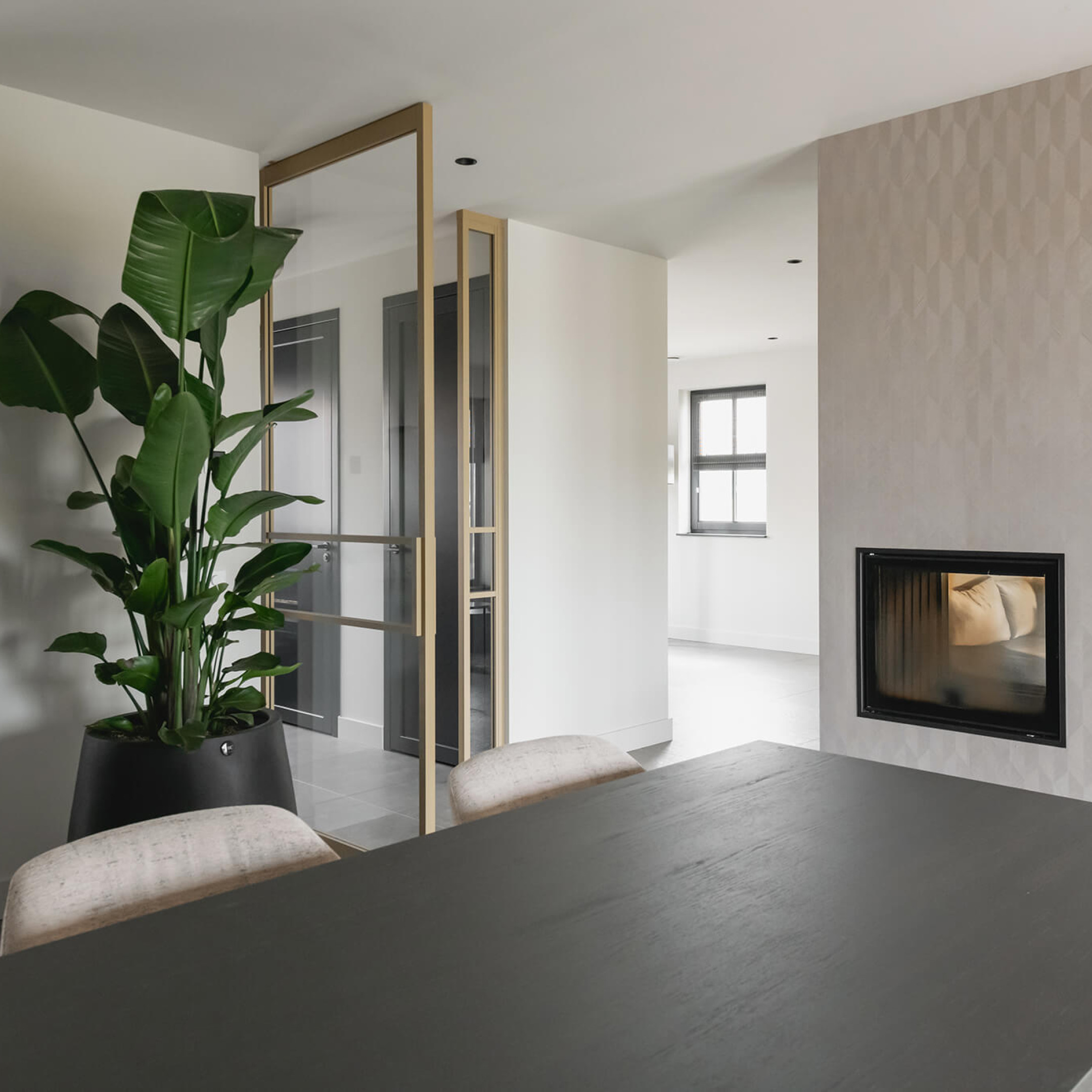 gouden taatsdeur met glas GewoonGers