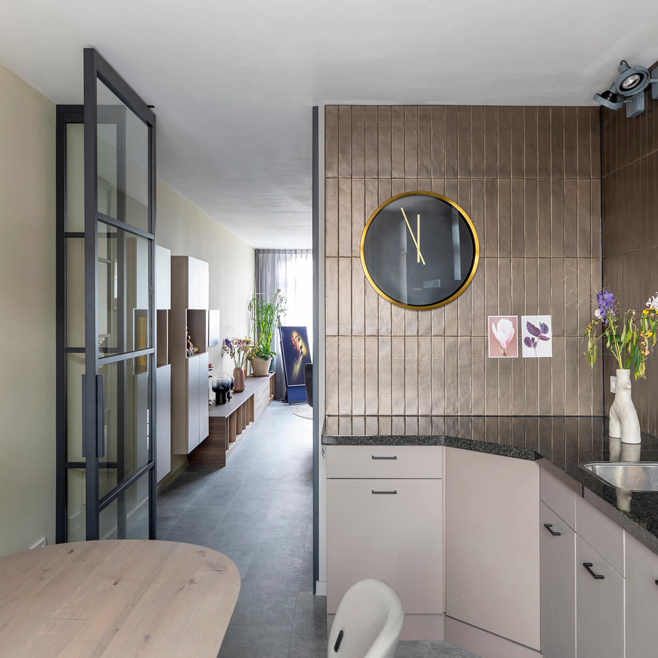 zwarte taatsdeur met glas vtwonen Gewoon Gers