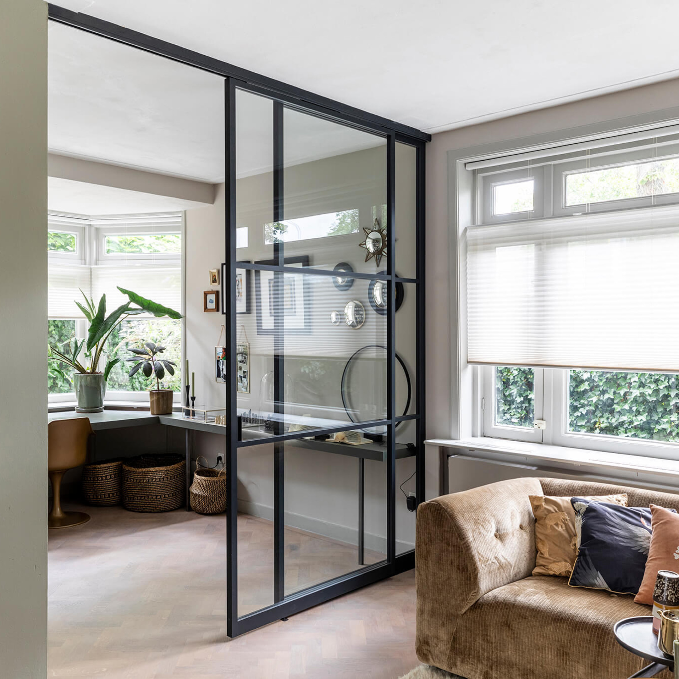 vtwonen schuifwand werk kamer gewoongers