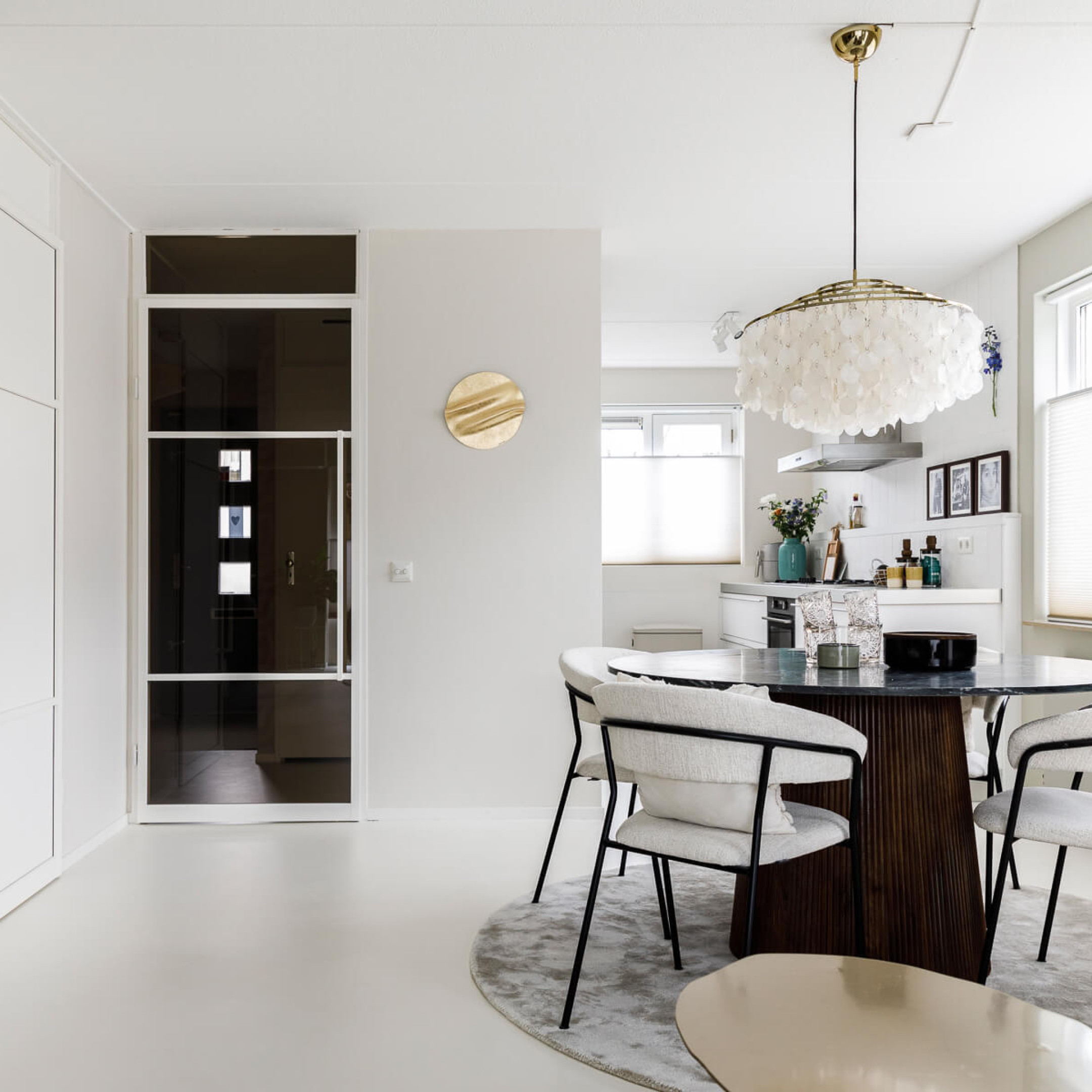 witte stalen deur rookglas vtwonen