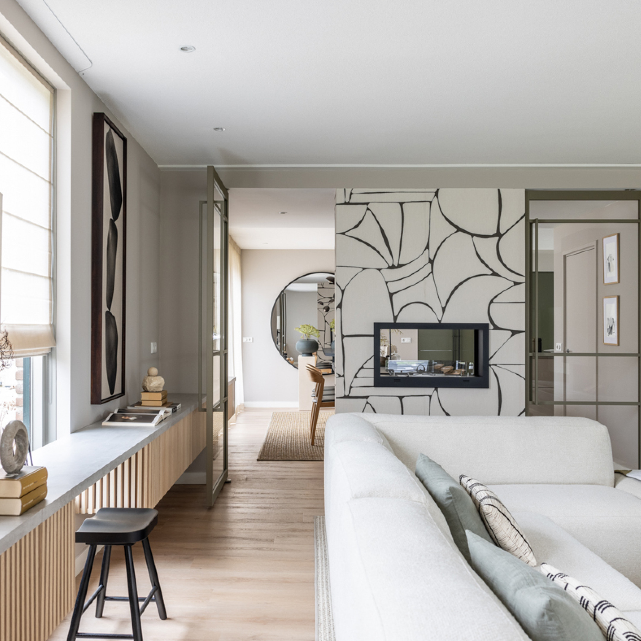 olijf groene taatsdeuren met glas vtwonen WVOJH VT wonen