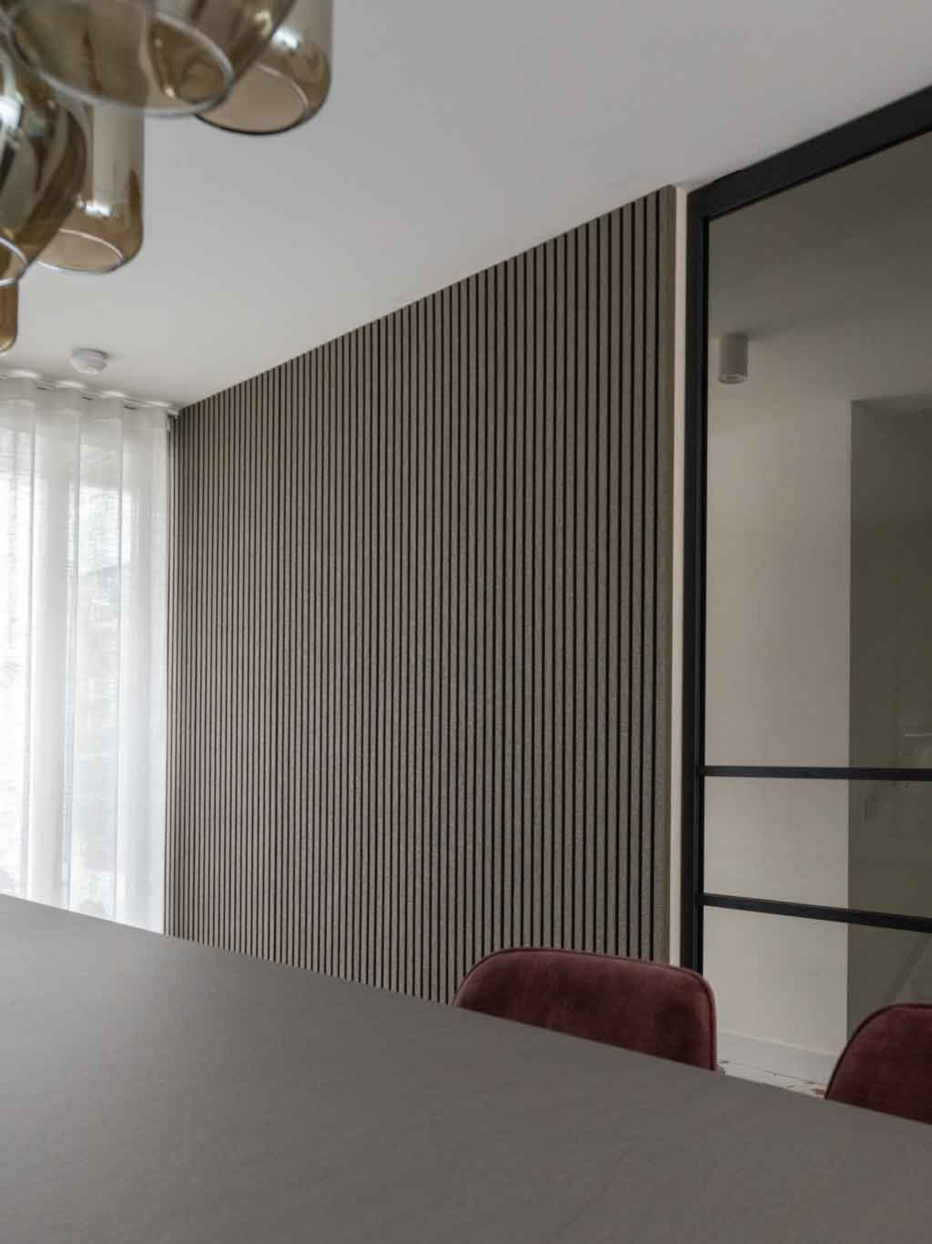 akoestisch wandpaneel brons lattenwand akupanel GewoonGers