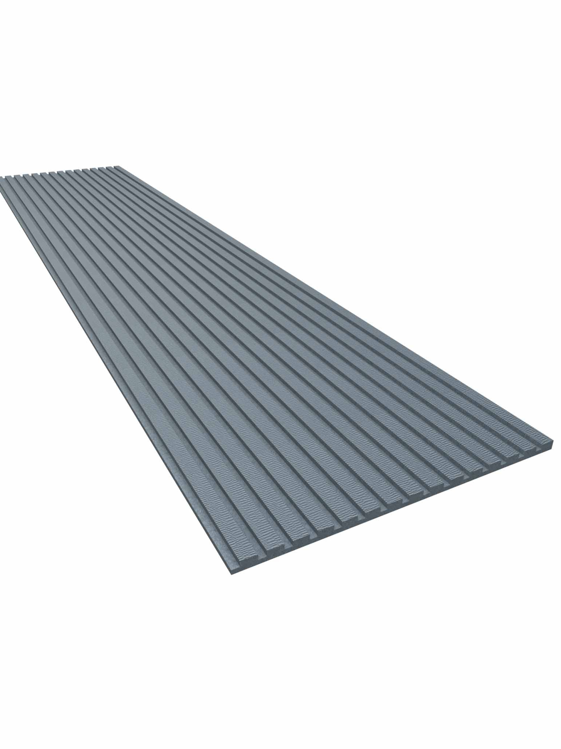 GewoonGers akoestisch paneel met grijsblauw vilt voor betere akoestiek in je interieur