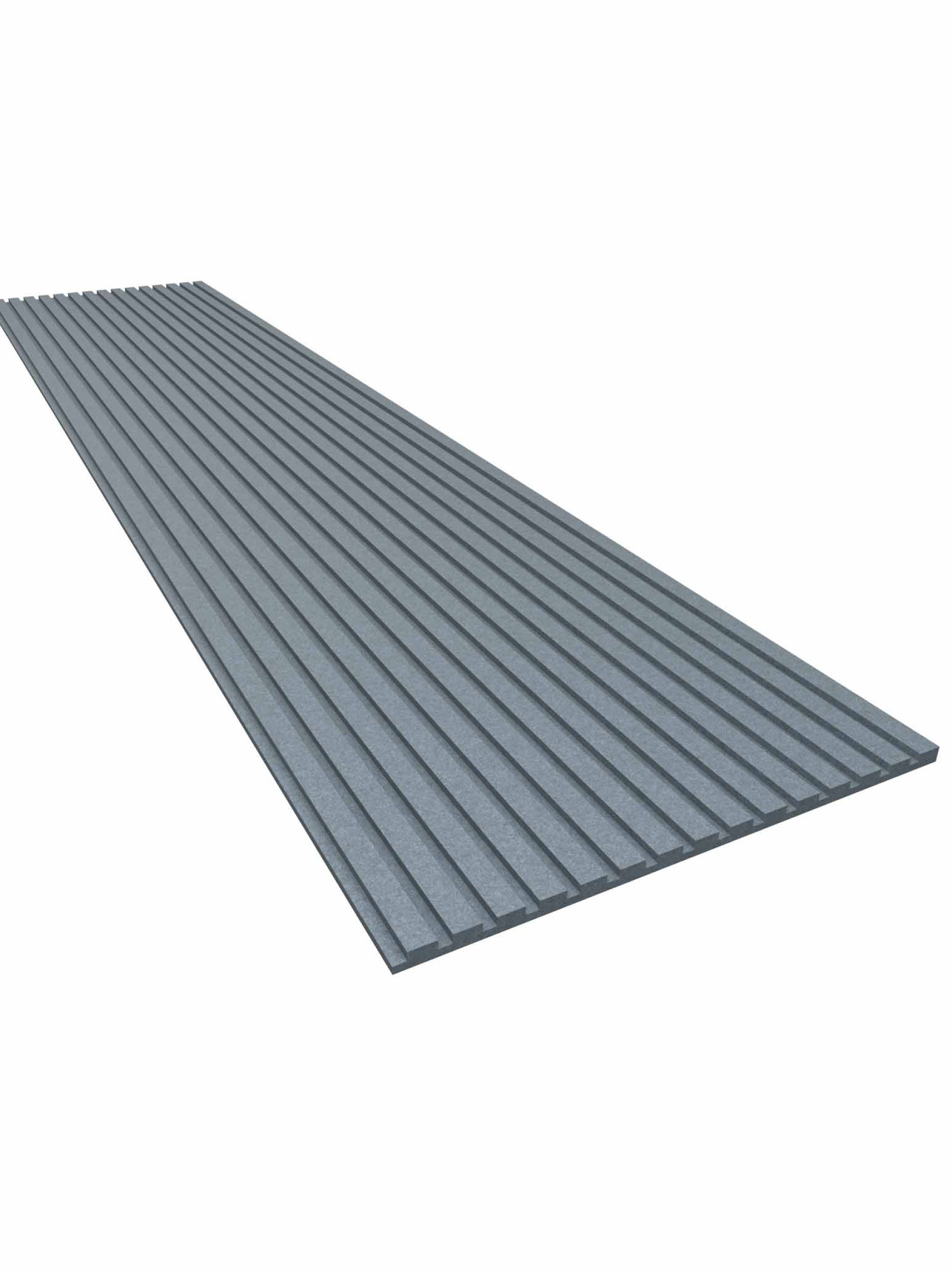 GewoonGers akoestisch paneel met grijsblauw vilt voor betere akoestiek in je interieur