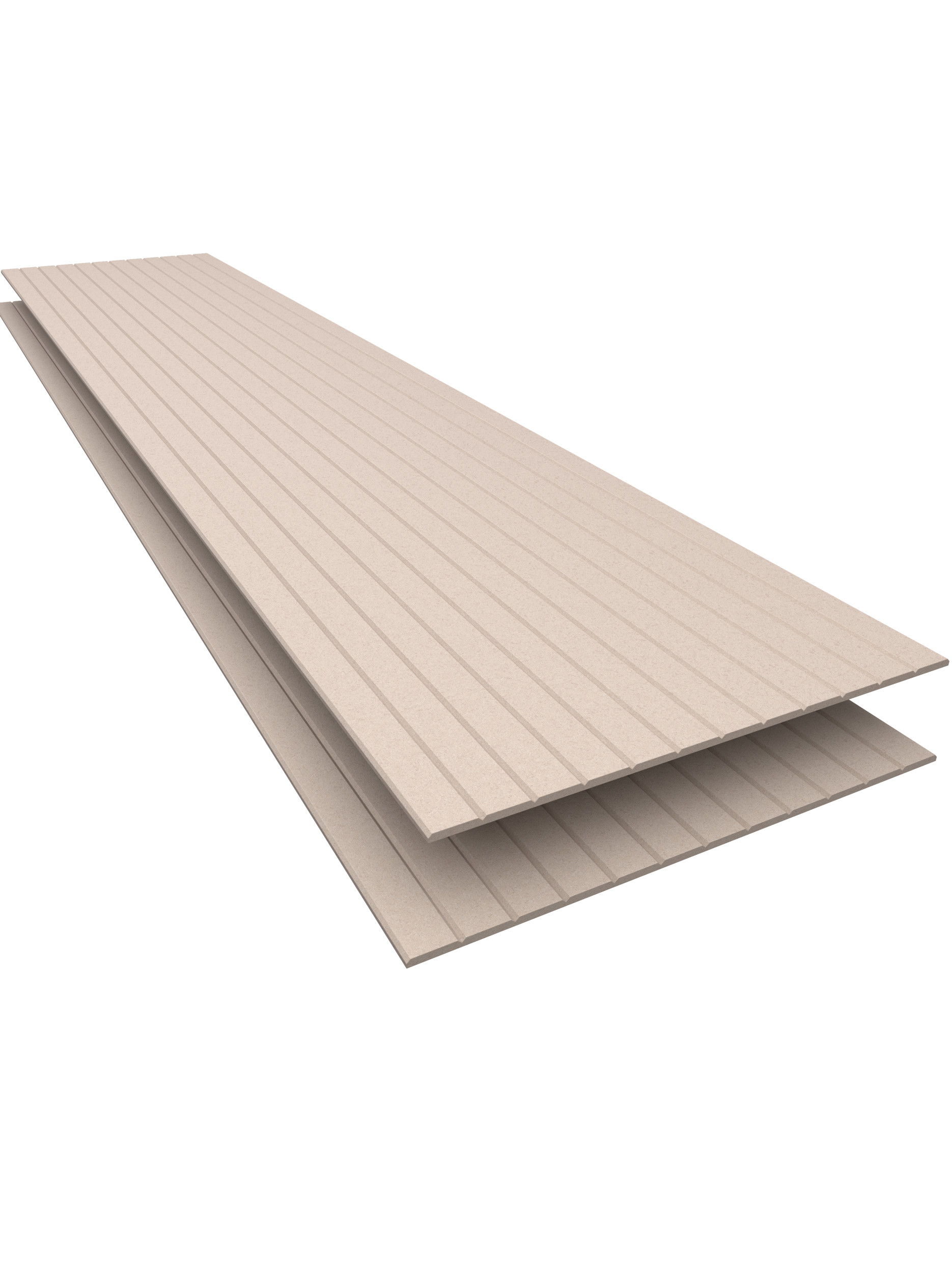 akoestisch paneel van GewoonGers beige vilt