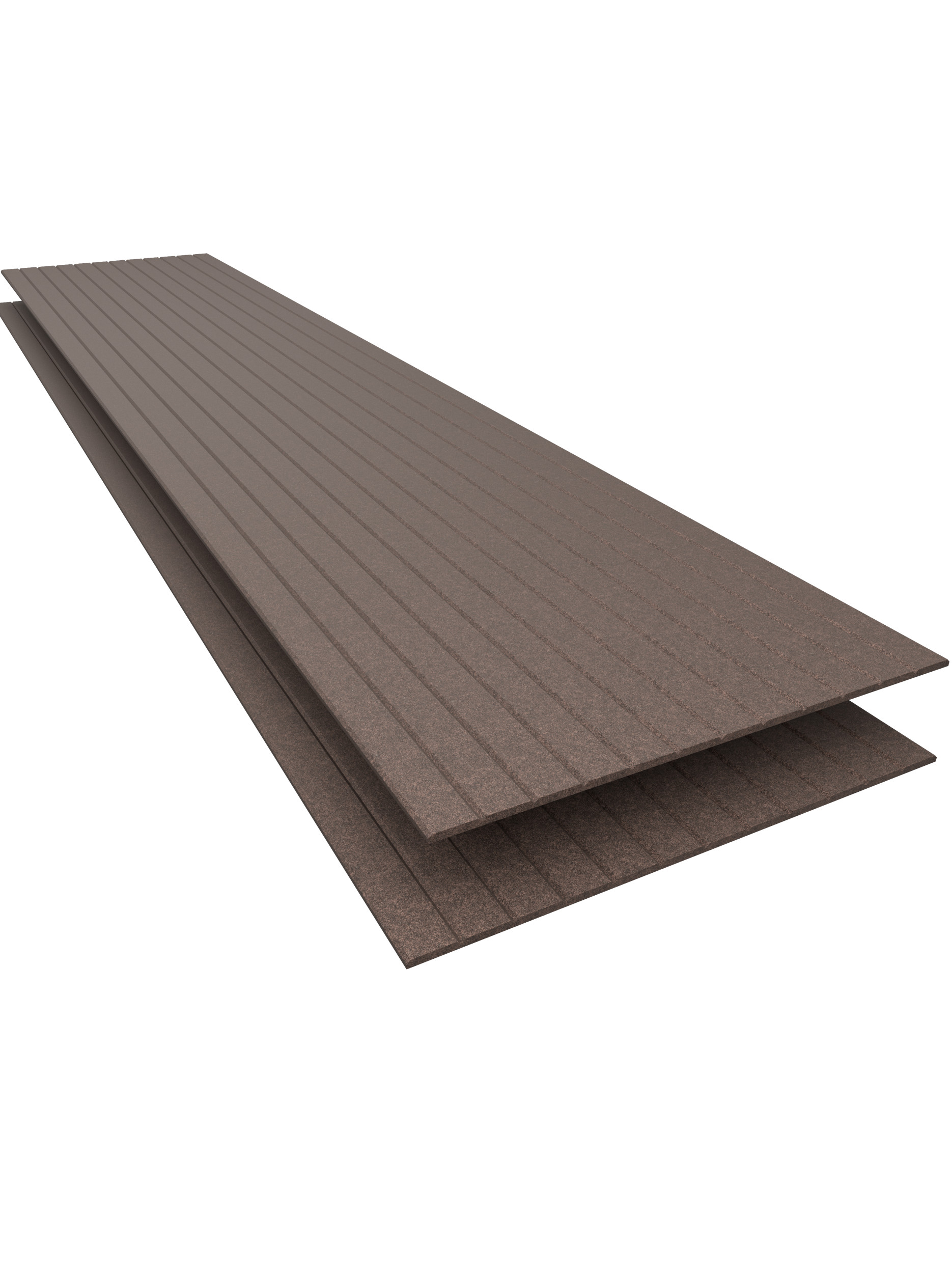 akoestisch paneel van GewoonGers donkerbruin vilt