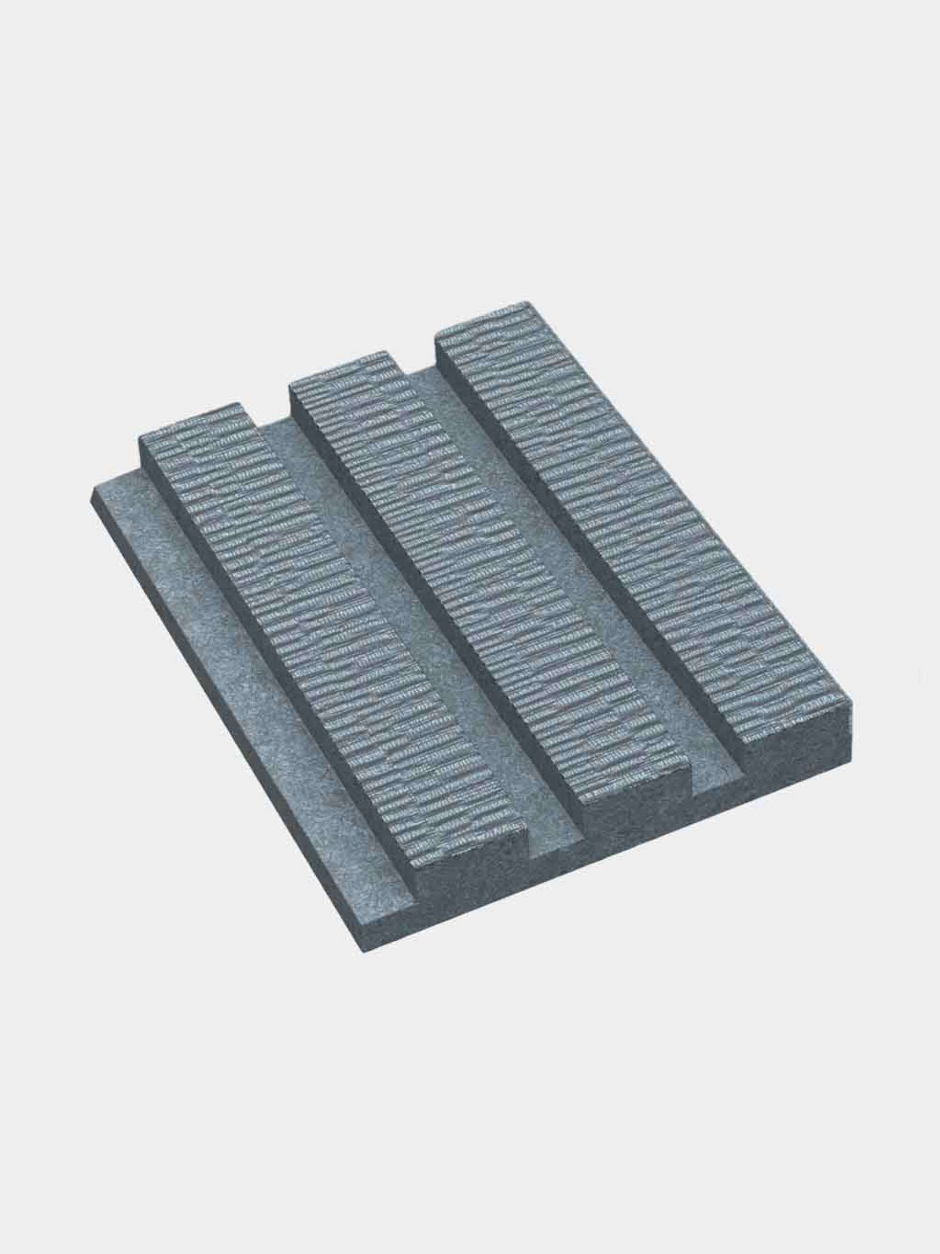 kleurstaal akoestisch wandpaneel grijsblauw vilt van GewoonGers