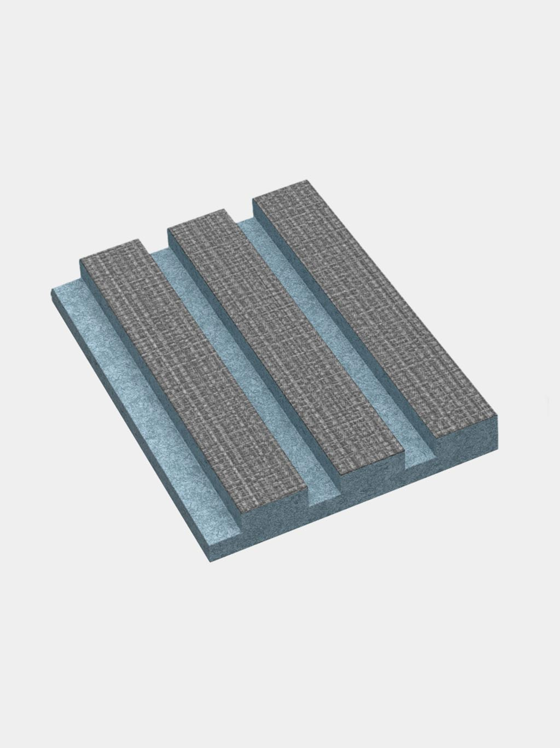 kleurstaal akoestisch paneel GewoonGers akupanel lattenwand