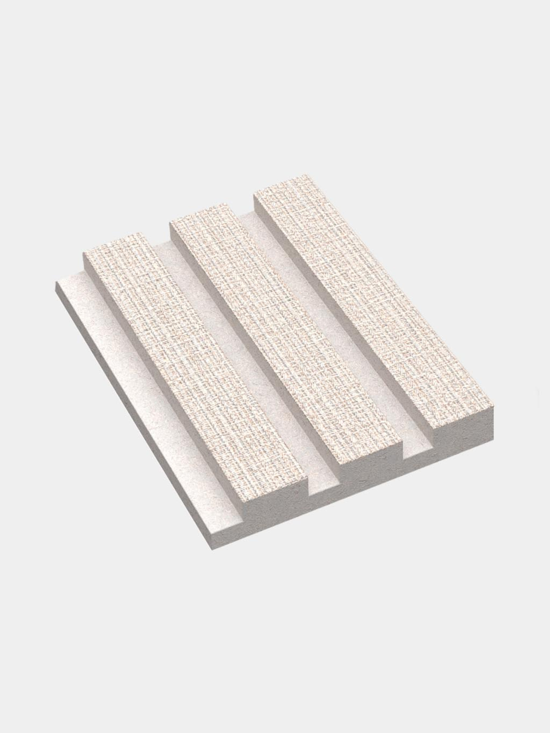 kleurstaal akoestisch paneel Gewoon Gers lambrisering lattenwand