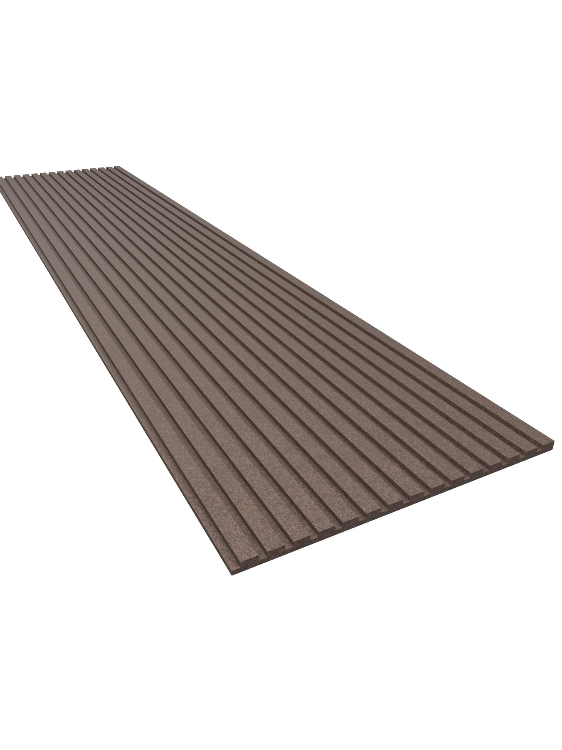 akoestisch paneel van GewoonGers bruin vilt